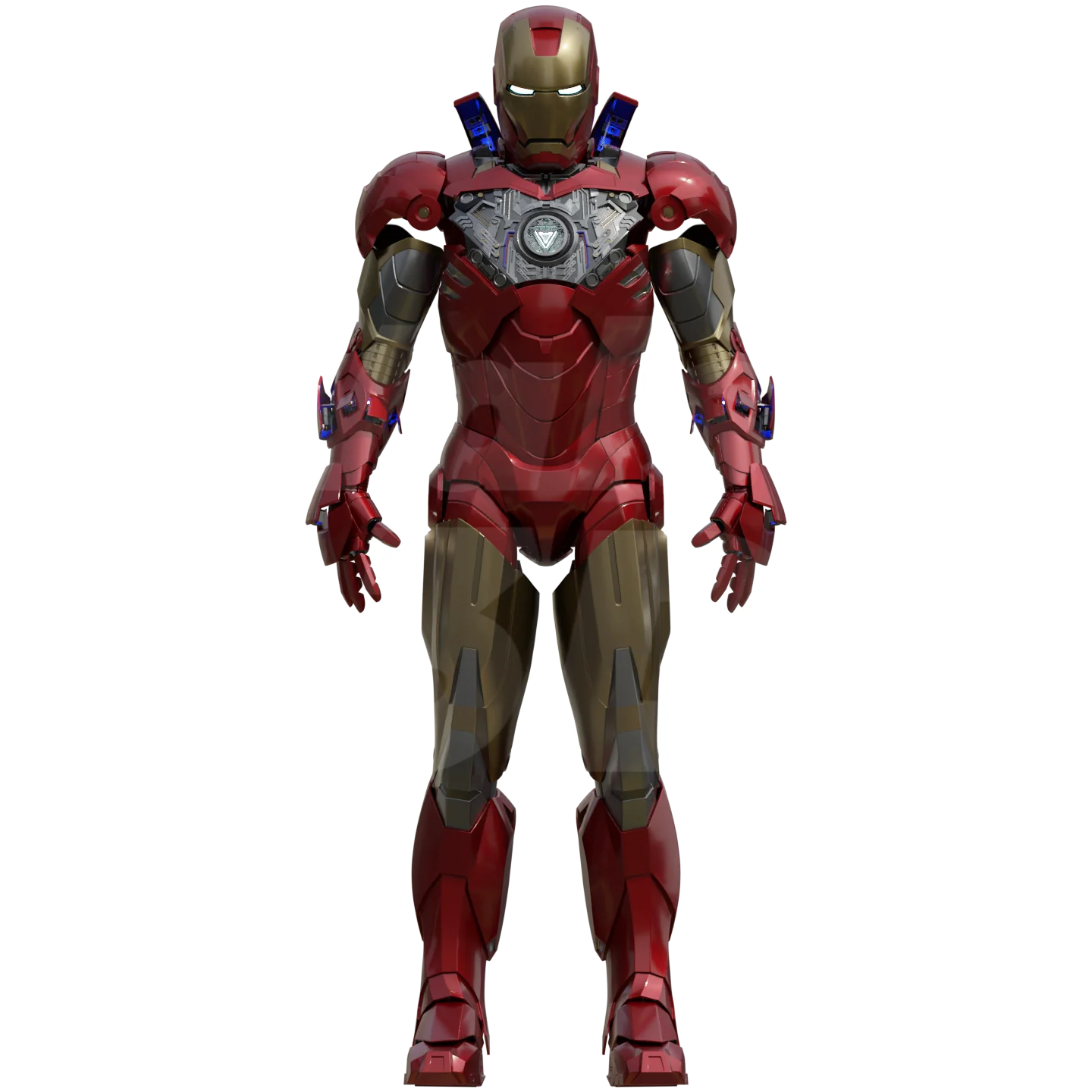 Motorized Mark 6 Full Suit [3D Print Model] - Image 12