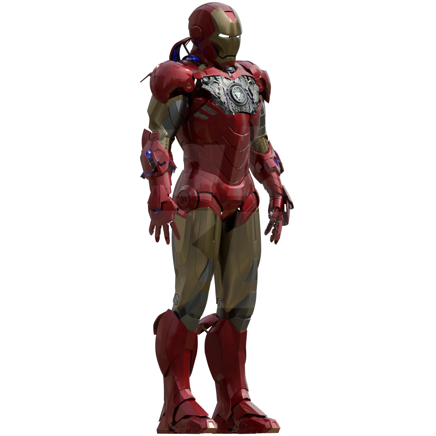 Motorized Mark 6 Full Suit [3D Print Model] - Image 13