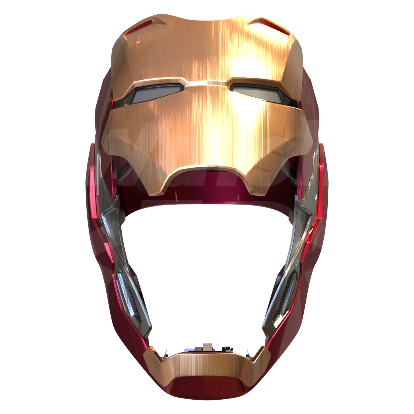 Motorized Mark 80 V3 Helmet 3D Print Model - Image 5