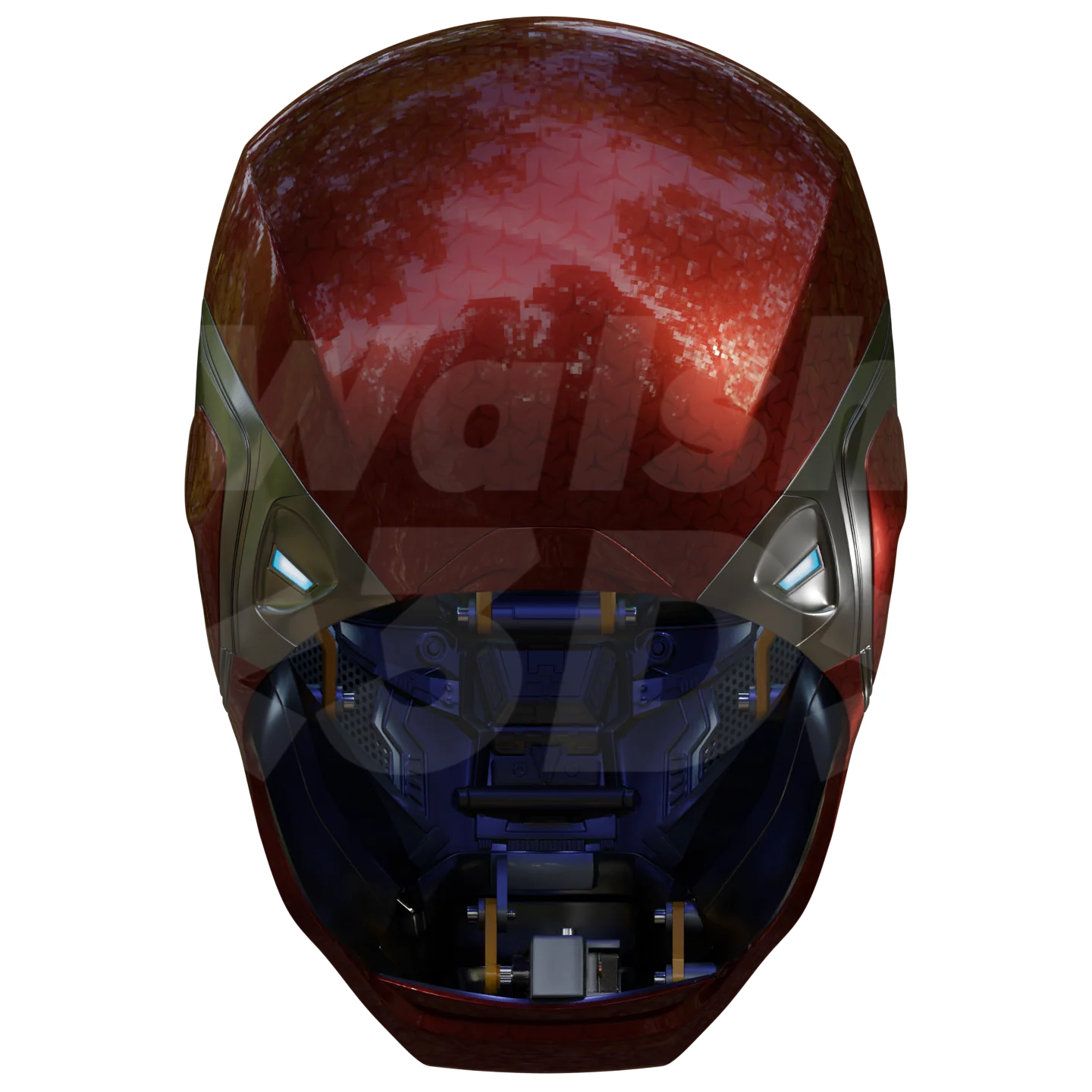Motorized Mark 85 V5 Helmet 3D Print Model - Image 12
