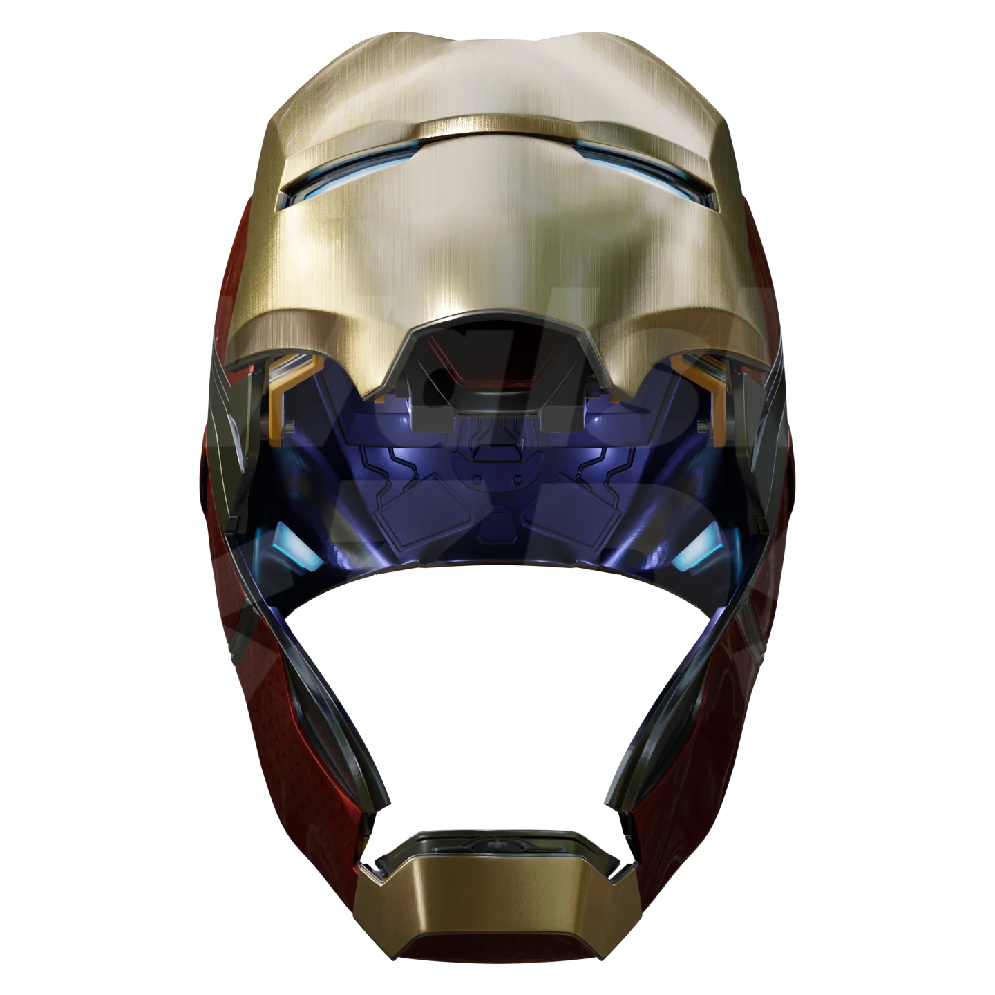 Motorized Mark 85 V5 Helmet 3D Print Model - Image 16