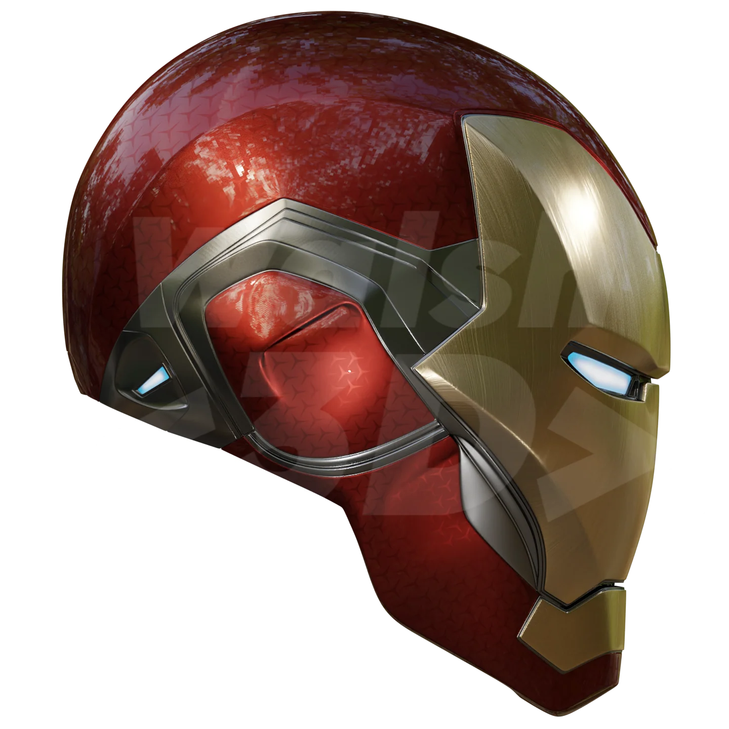 Motorized Mark 85 V5 Helmet 3D Print Model - Image 18