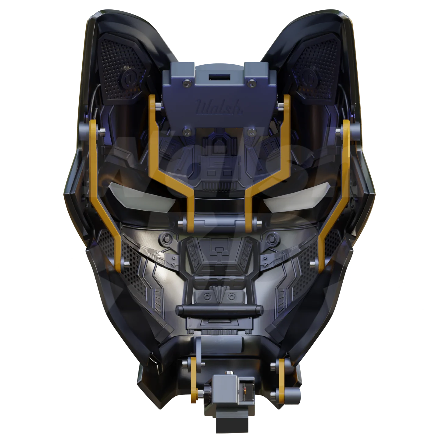 Motorized Mark 85 V5 Helmet 3D Print Model - Image 3