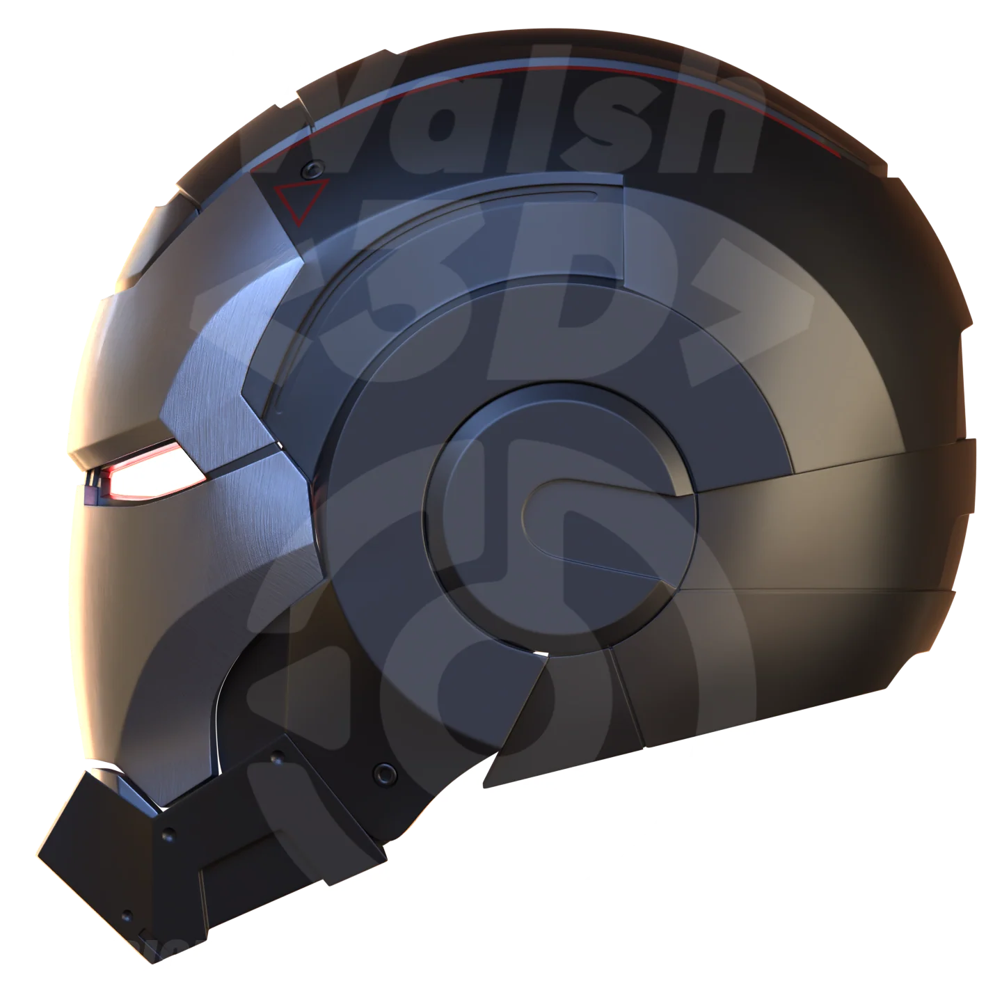 Motorized Metal Machine Mark 1 Helmet 3D Print Model - Image 12