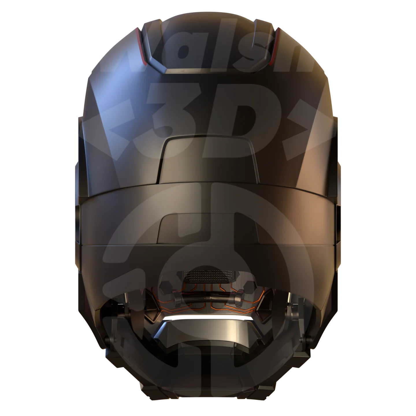 Motorized Metal Machine Mark 1 Helmet 3D Print Model - Image 14