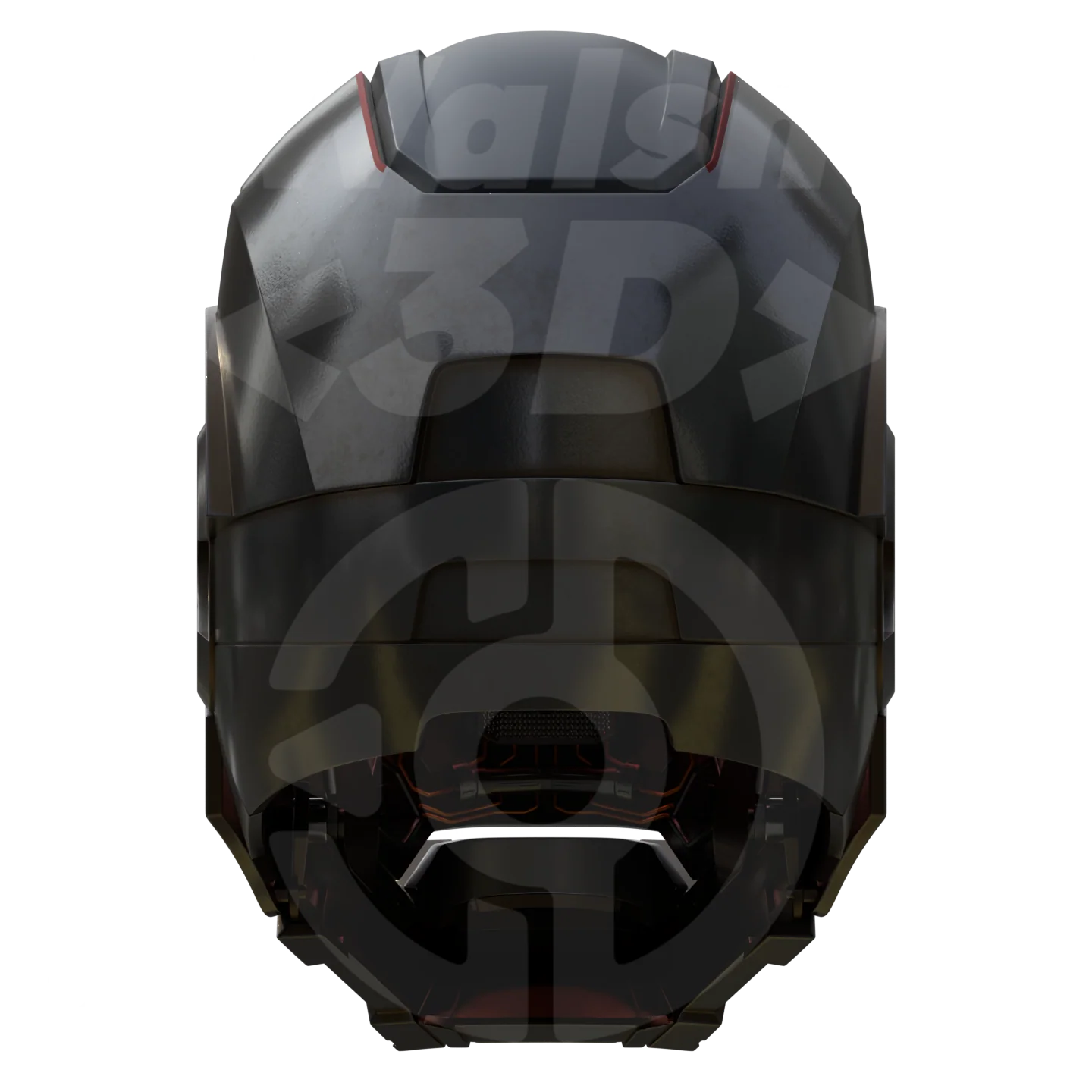 Motorized Metal Machine Mark 1 Helmet 3D Print Model - Image 9