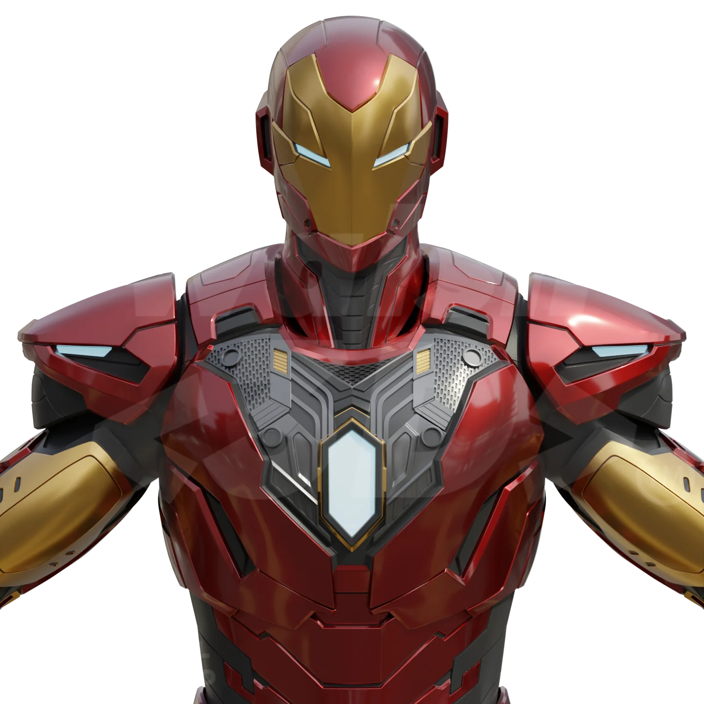 Motorized Model 51 Prime Full Suit 3D Printable Model - Image 3