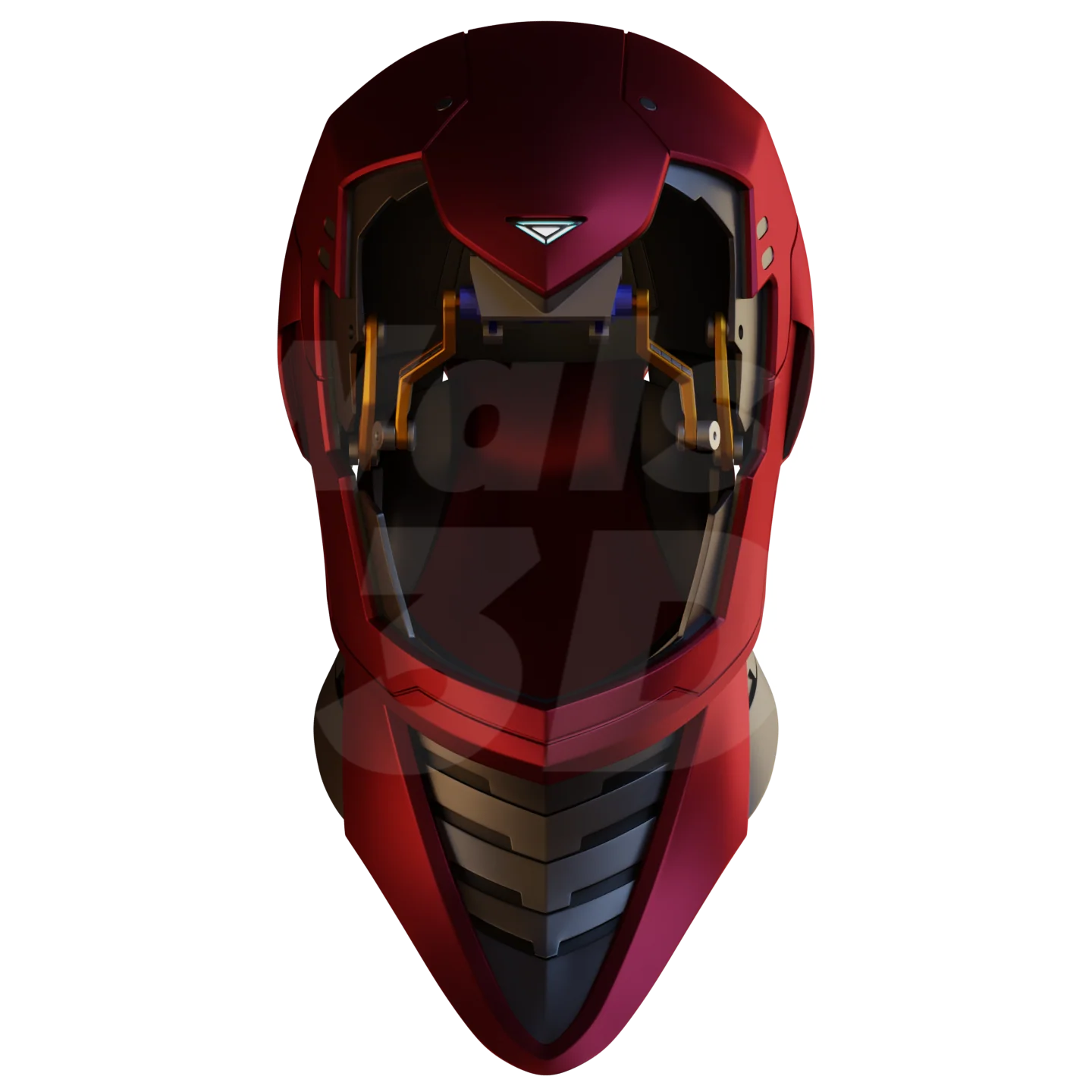 Motorized Model 51 Prime Helmet 3D Print Model - Image 10