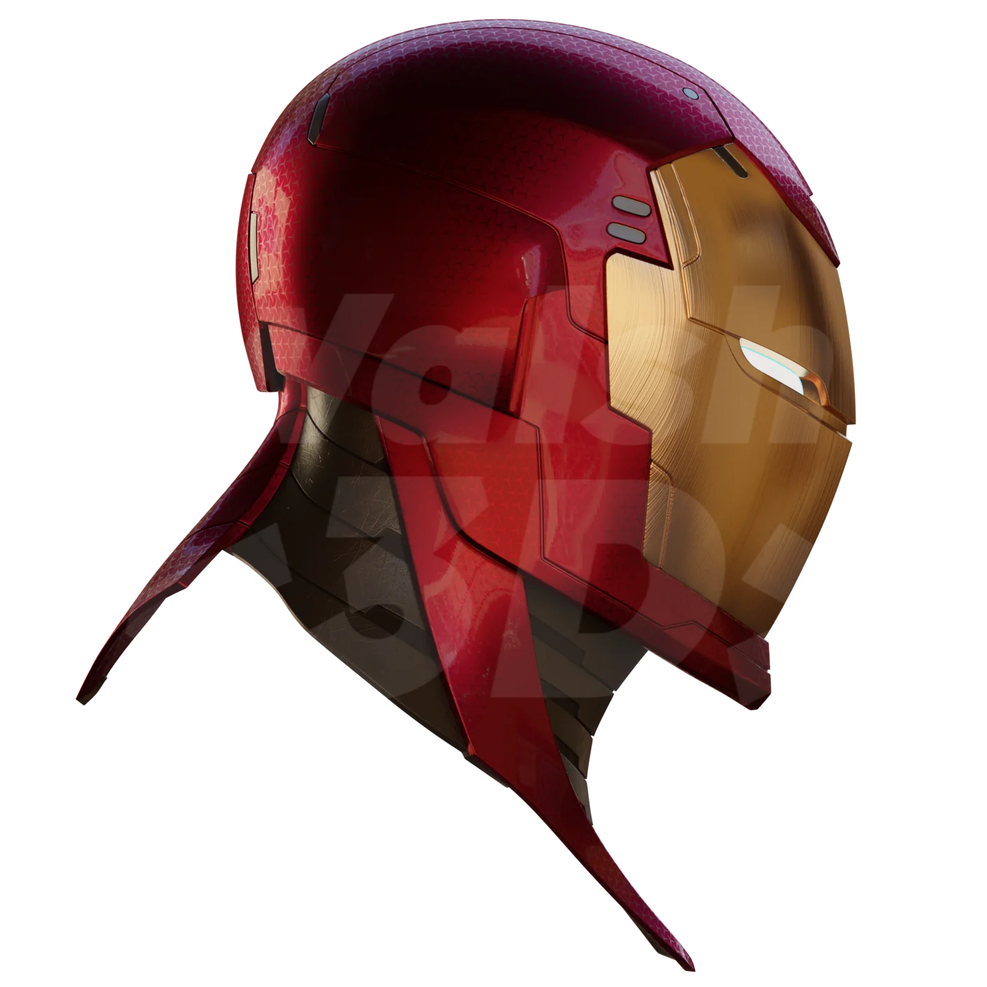 Motorized Model 51 Prime Helmet 3D Print Model - Image 6