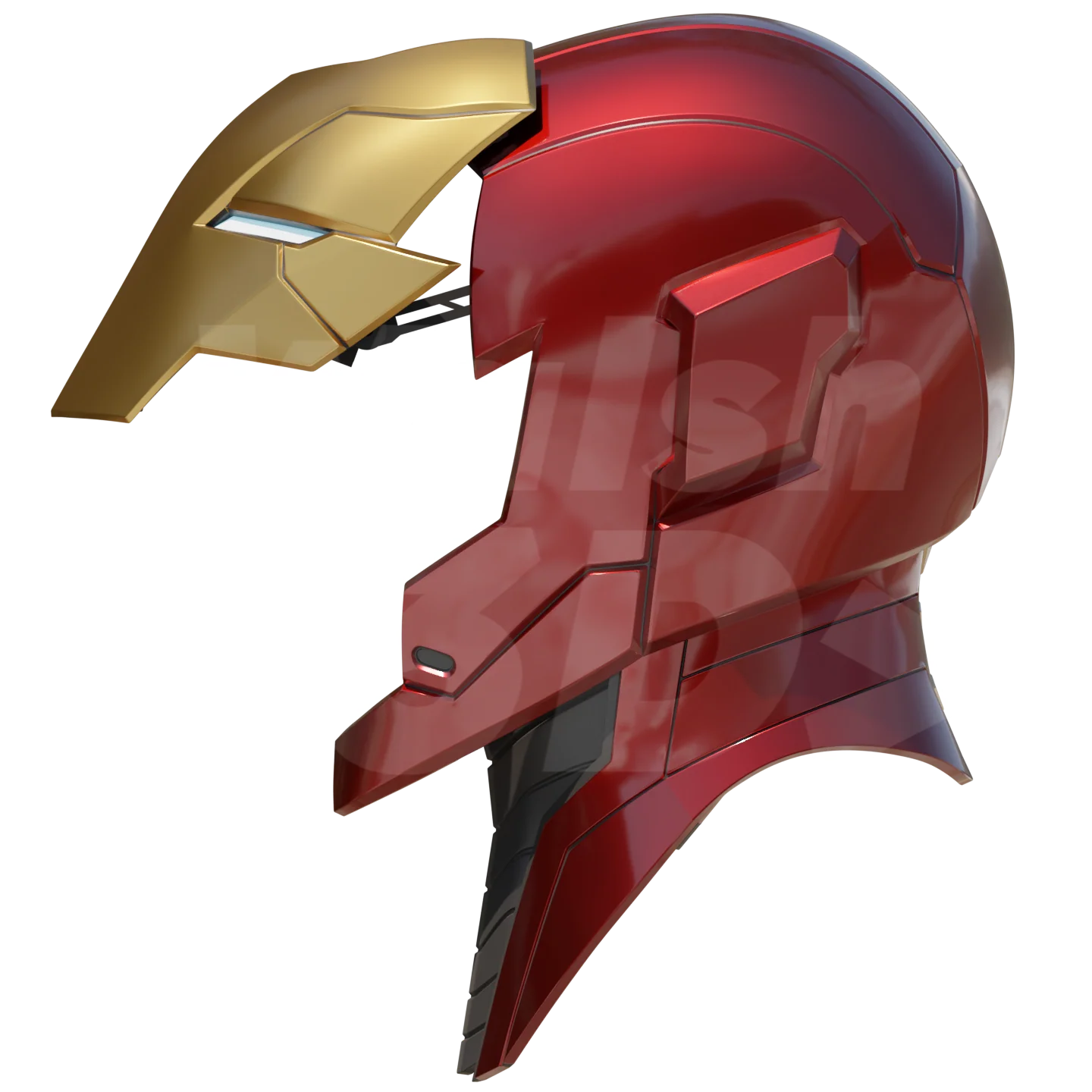 Motorized Model 51 Prime Helmet 3D Printable Model - Image 5