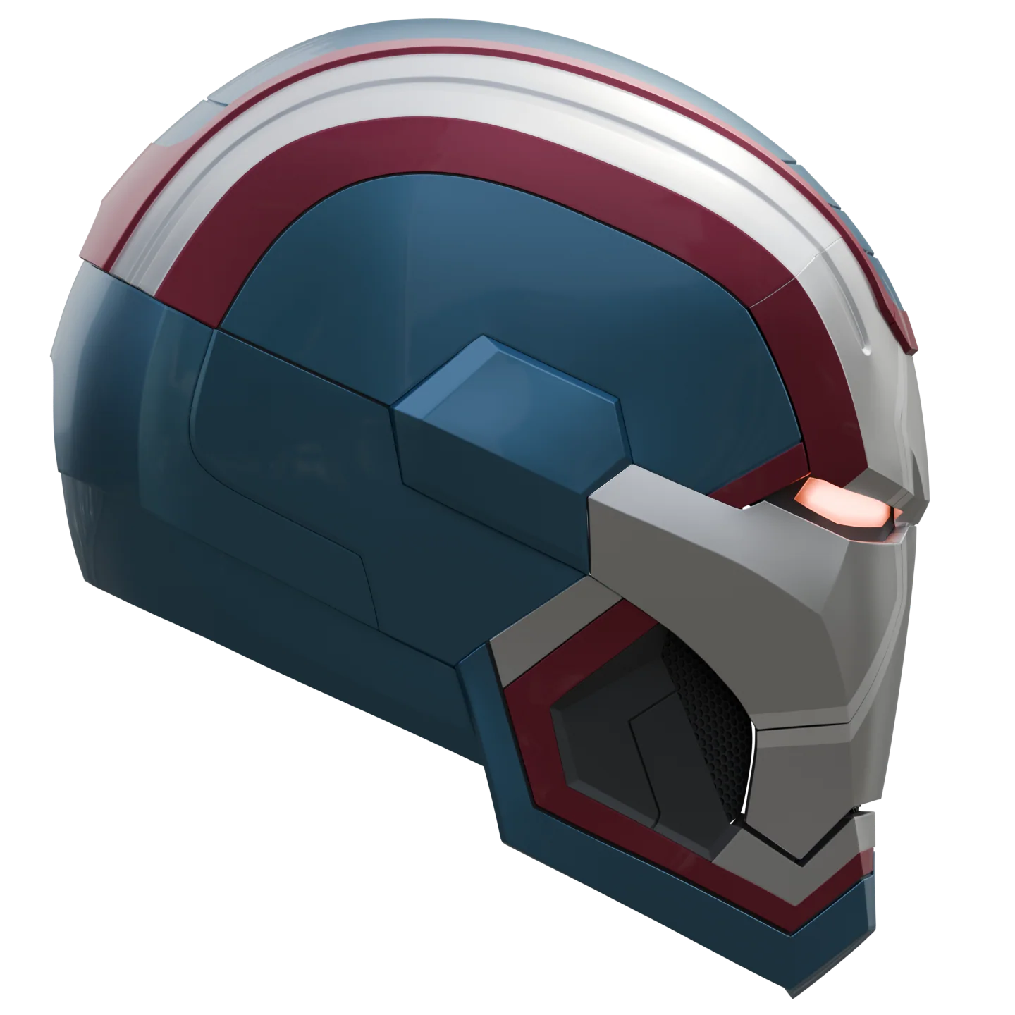 Motorized Patriot MK1 Helmet 3D Model - Image 4