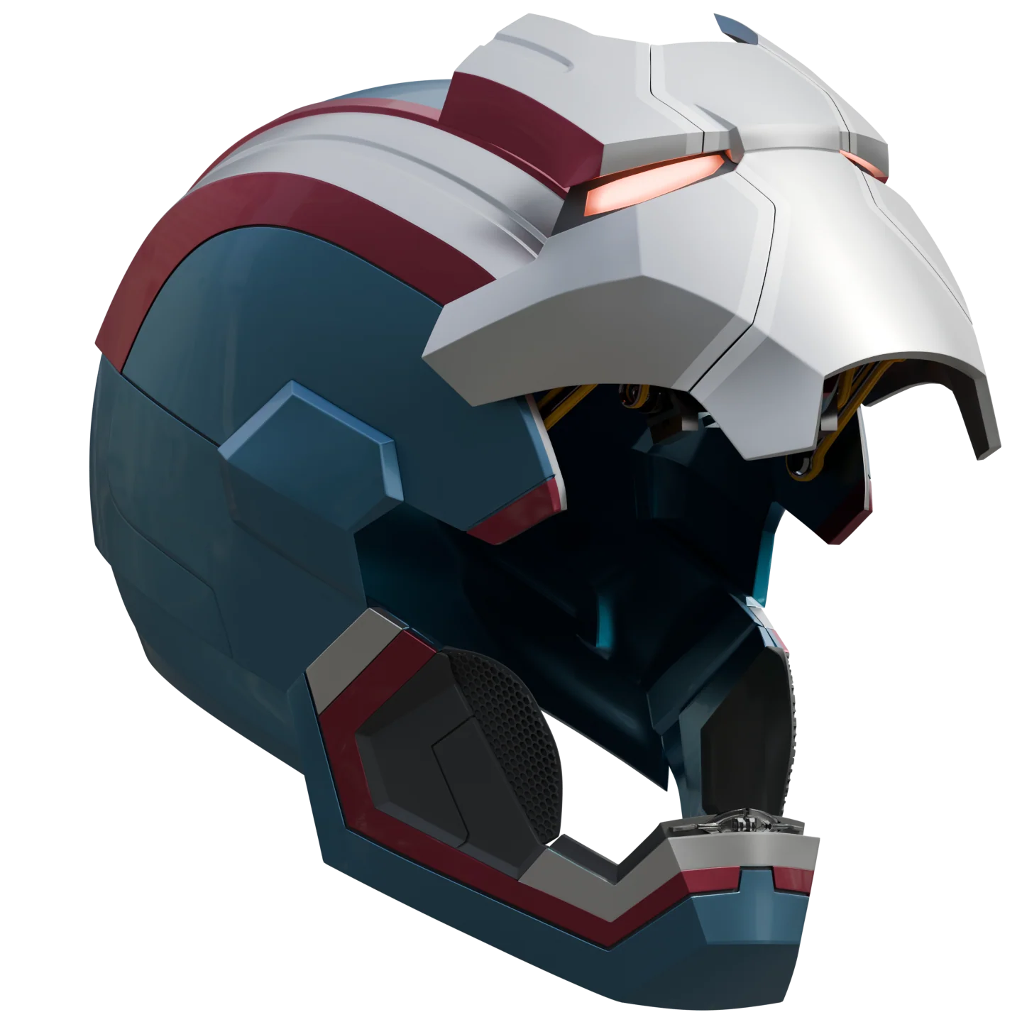 Motorized Patriot MK1 Helmet 3D Model - Image 5