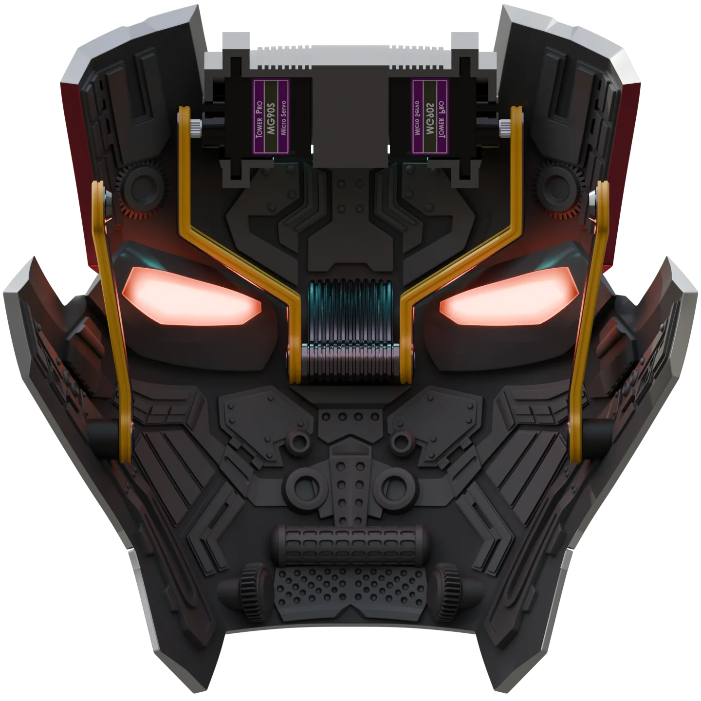 Motorized Patriot MK1 Helmet 3D Model - Image 8