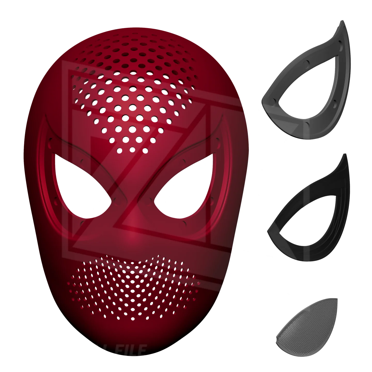 NWH Faceshell 3D Model - Image 2