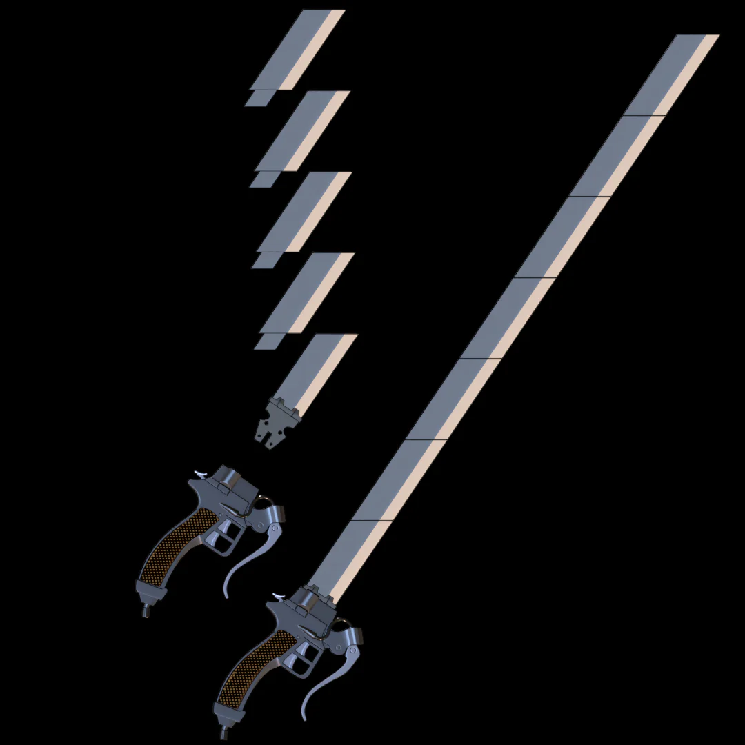ODM gear sword 3D Model - Image 6