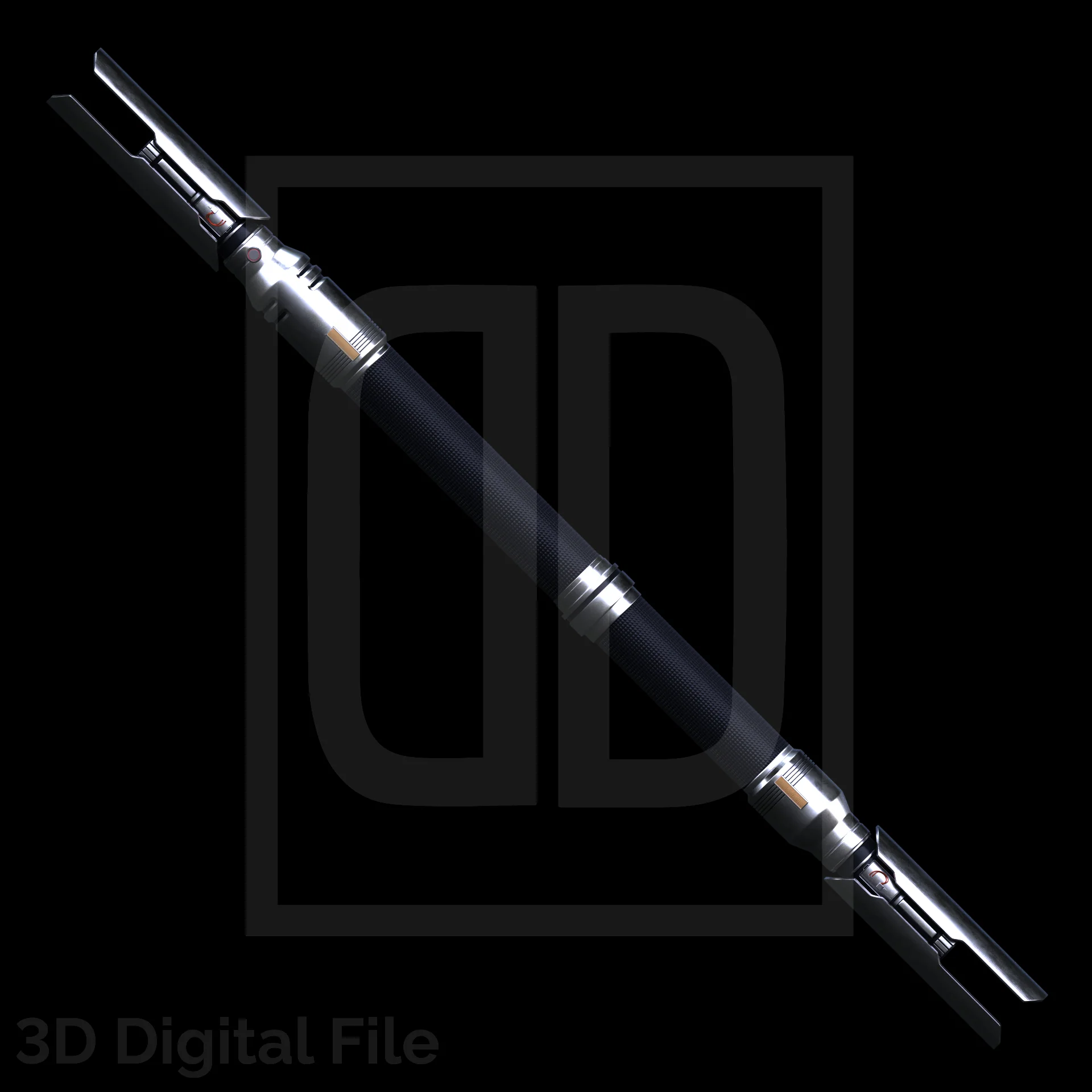 Orange Survivor Laser Sword - 3D Model - Image 4