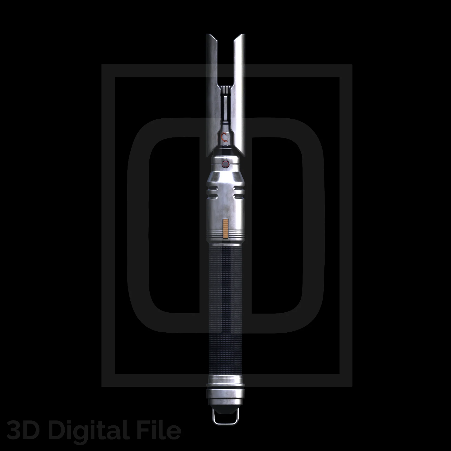 Orange Survivor Laser Sword - 3D Model - Image 5