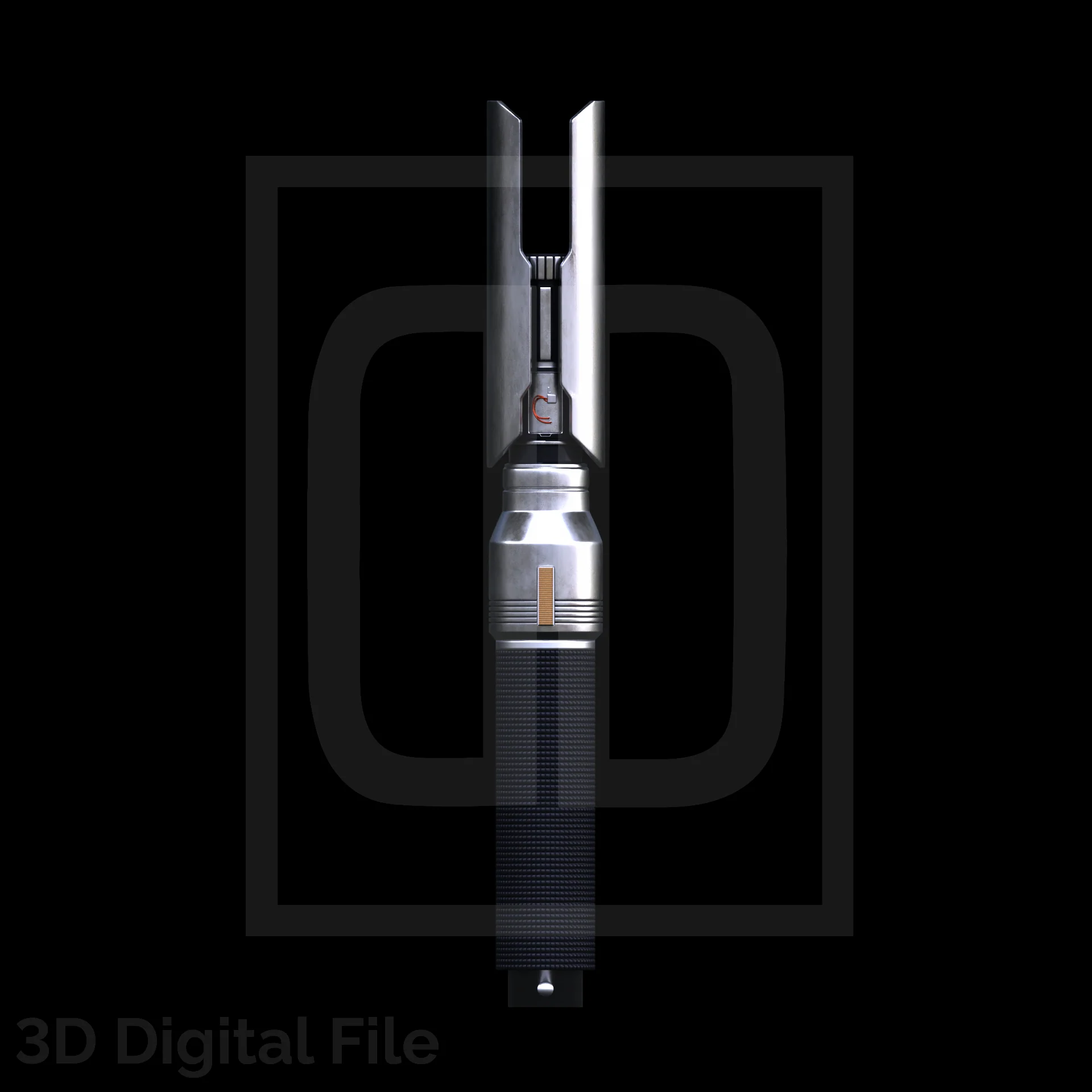 Orange Survivor Laser Sword - 3D Model - Image 6