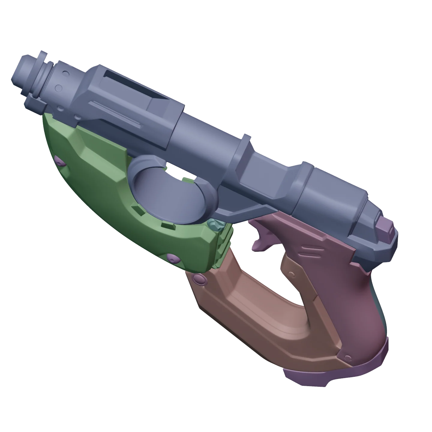 Overwatch Tracer Pulse Pistols 3D Print Model - Image 10