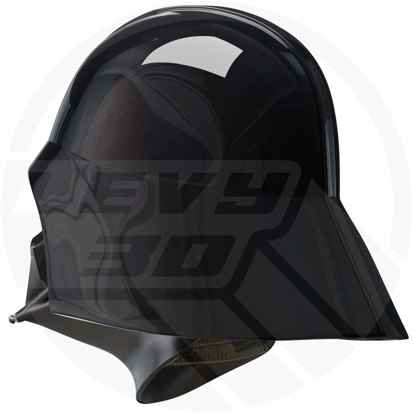 OWK dark space wizard Helmet 3D model - Image 3