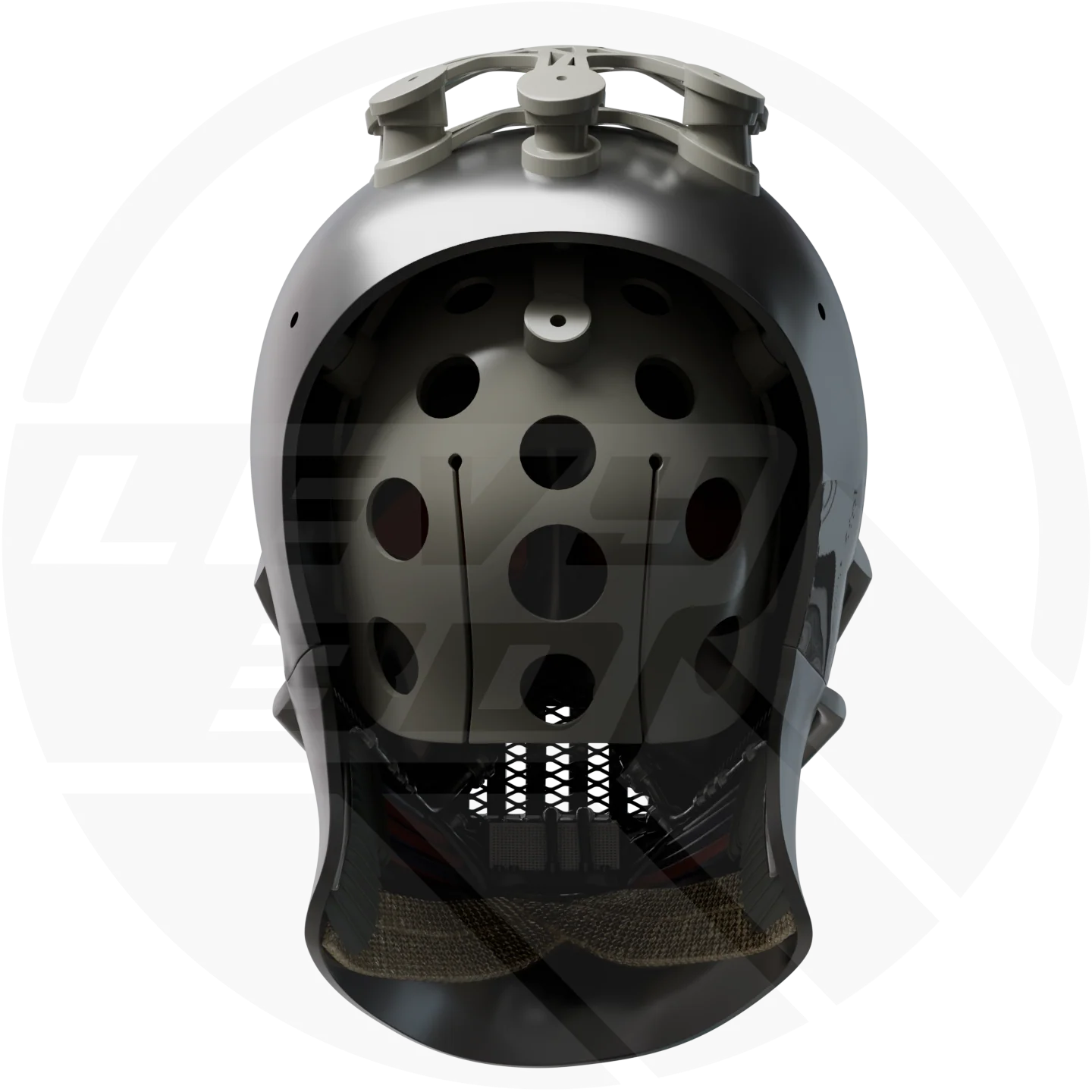 OWK dark space wizard Helmet 3D model - Image 5
