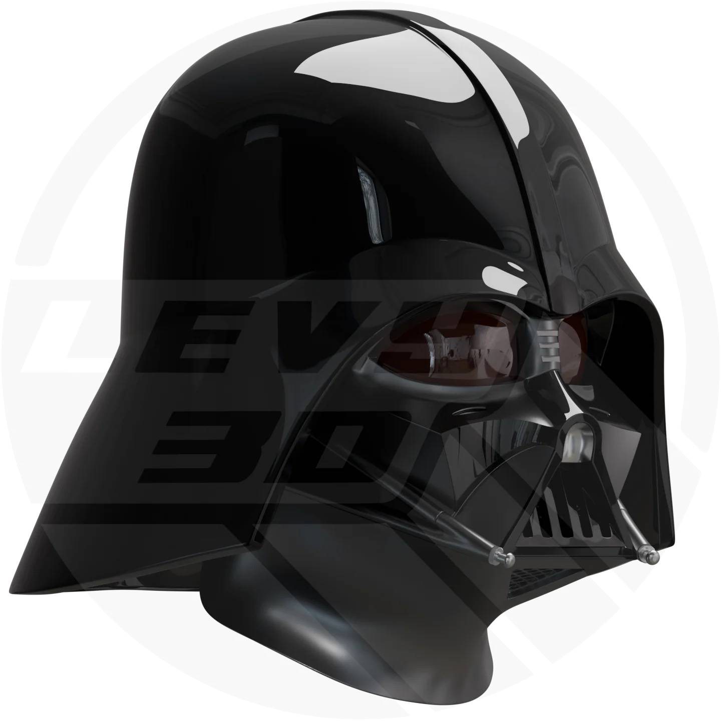 OWK dark space wizard Helmet 3D model - Image 7