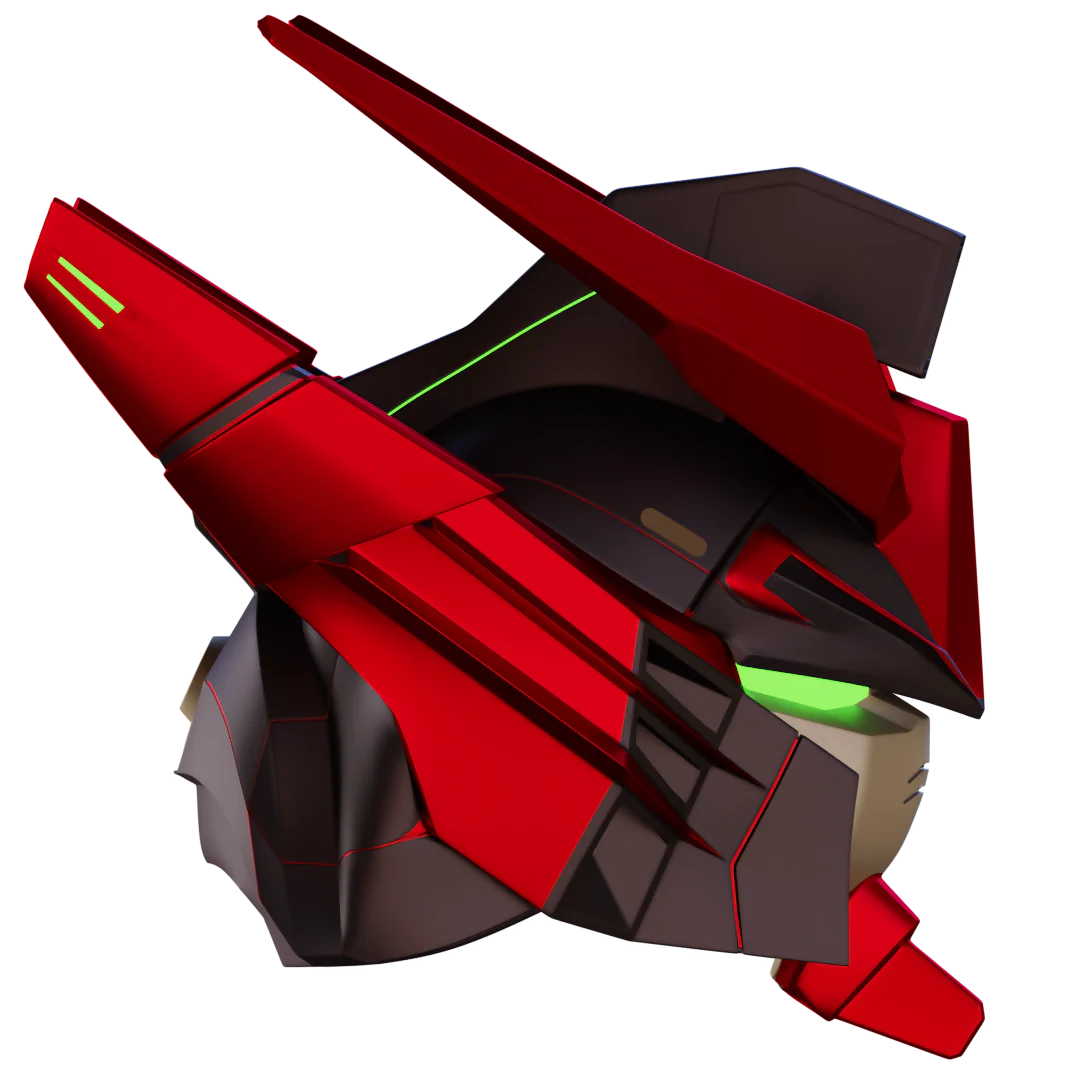 OZ-13MS Epyon Gundam 3D Model - Image 3