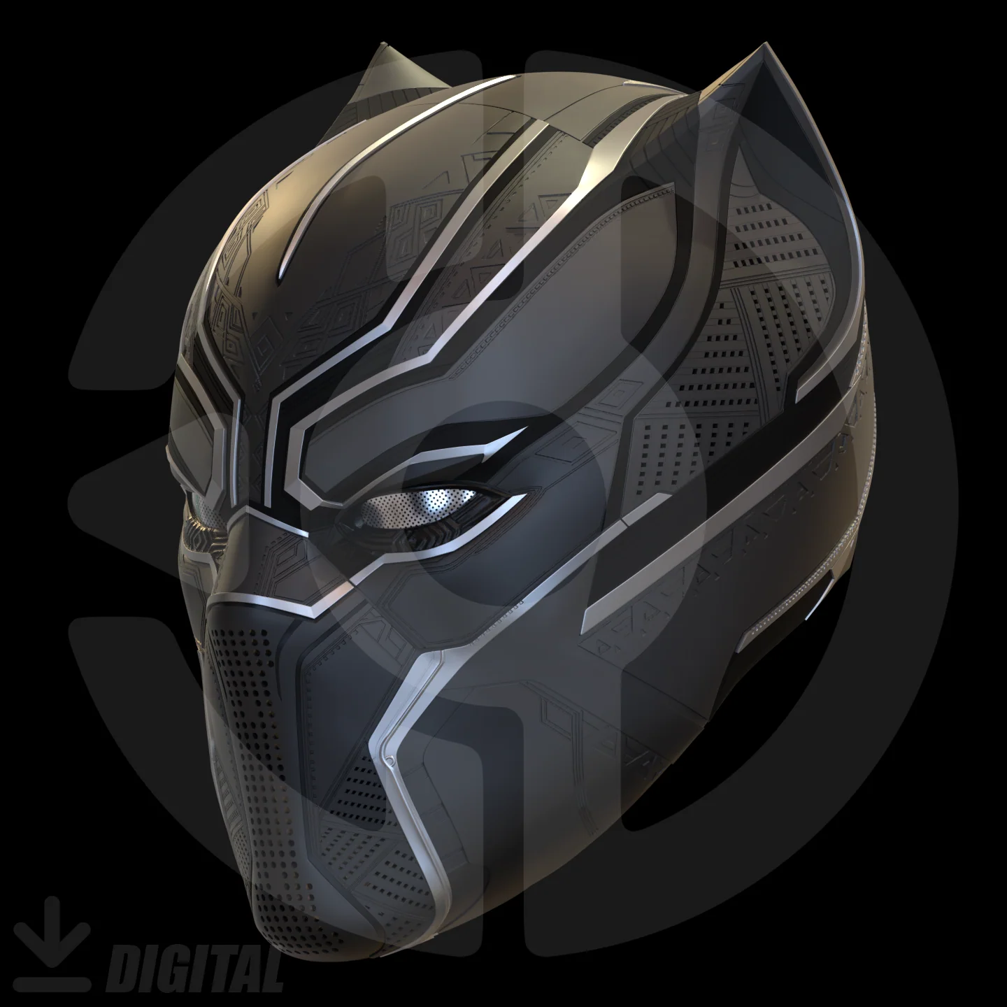 Panther Civil Helmet File - Image 4