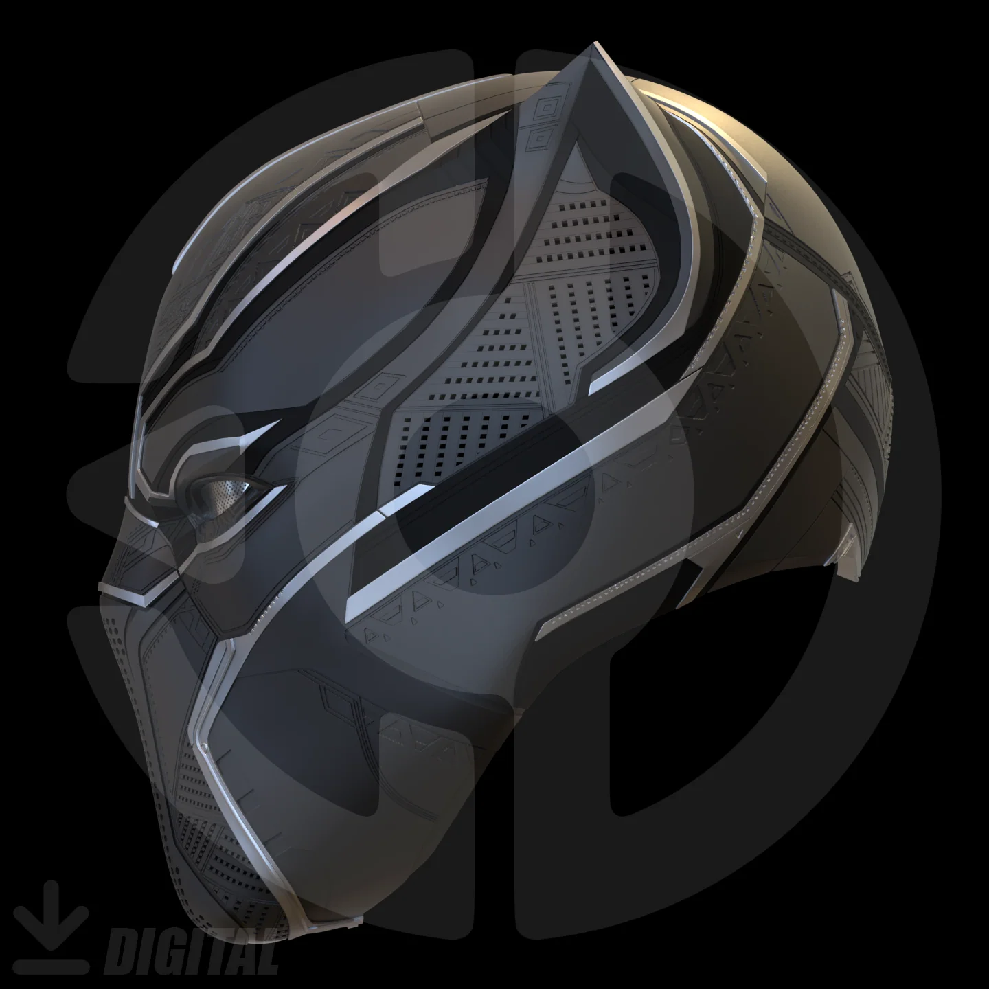 Panther Civil Helmet File - Image 5