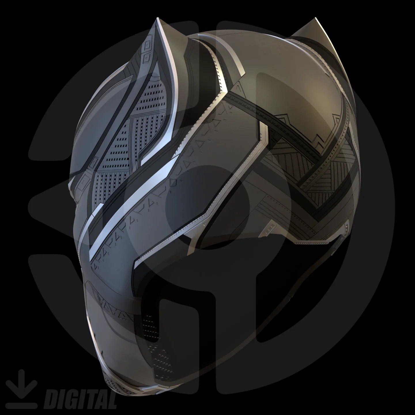 Panther Civil Helmet File - Image 6