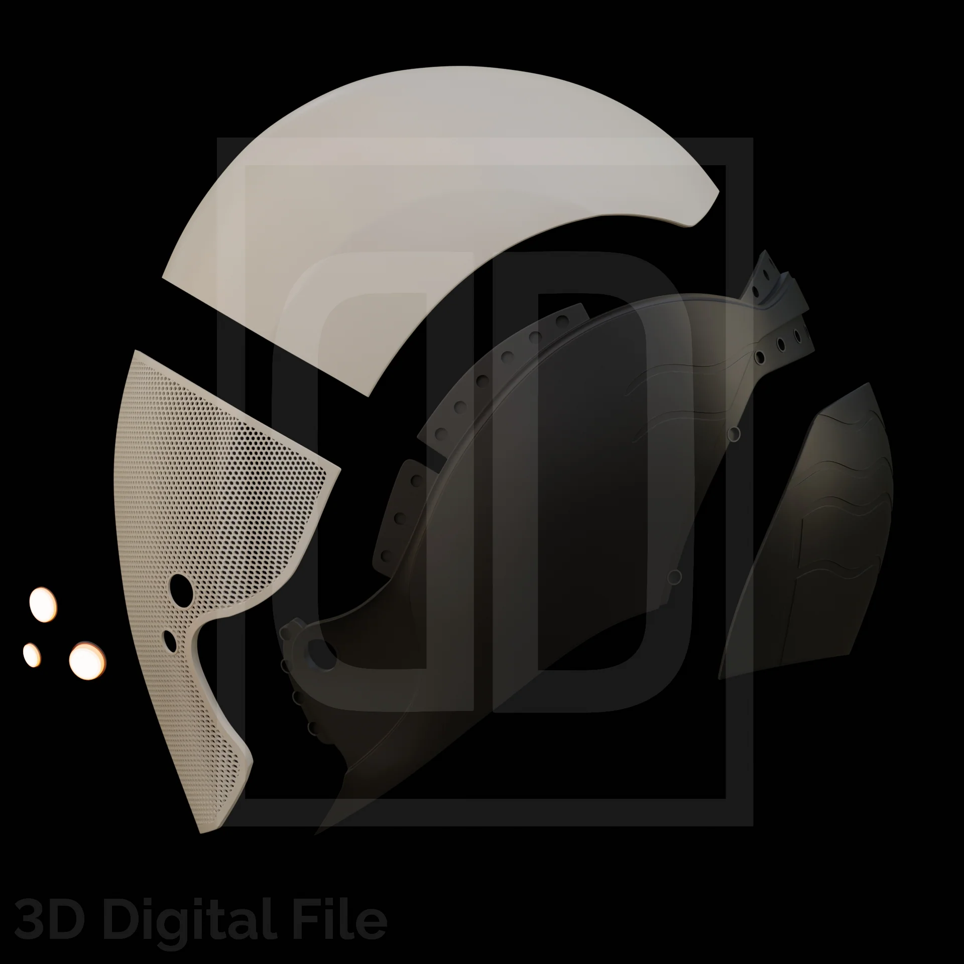 Phasing Specter Mask 3D Model - Image 7