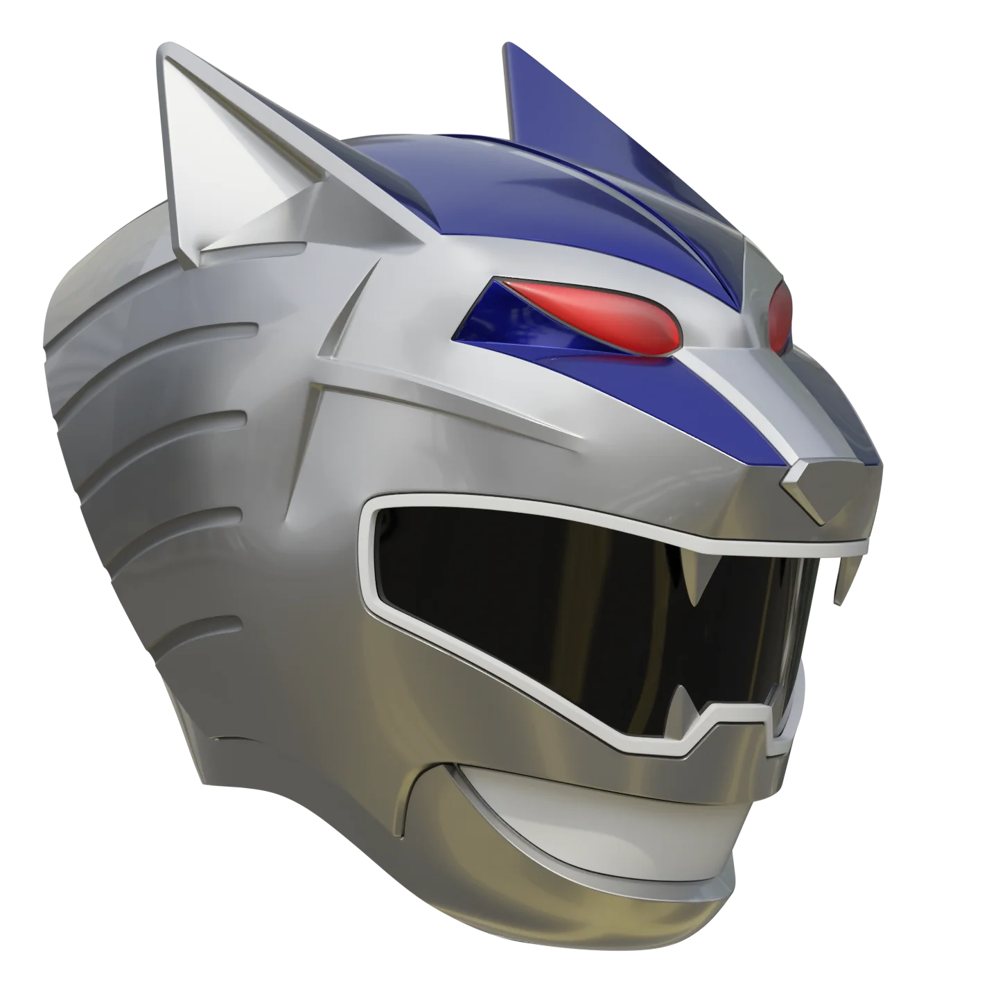 Power Rangers Wild Force Lunar Ranger [3D Print Model] - Image 3