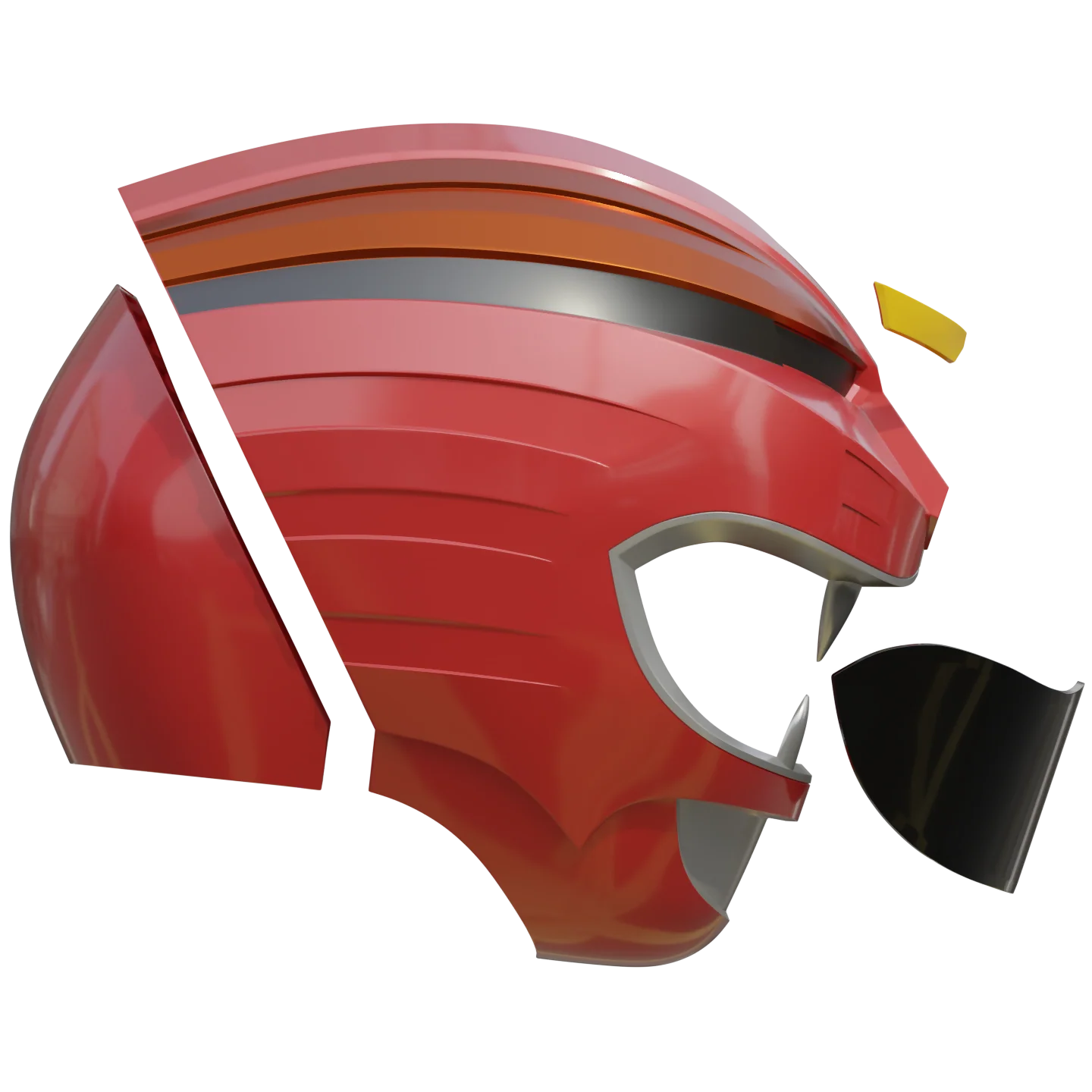 Power Rangers Wild Force Red Ranger [3D Print Model] - Image 2