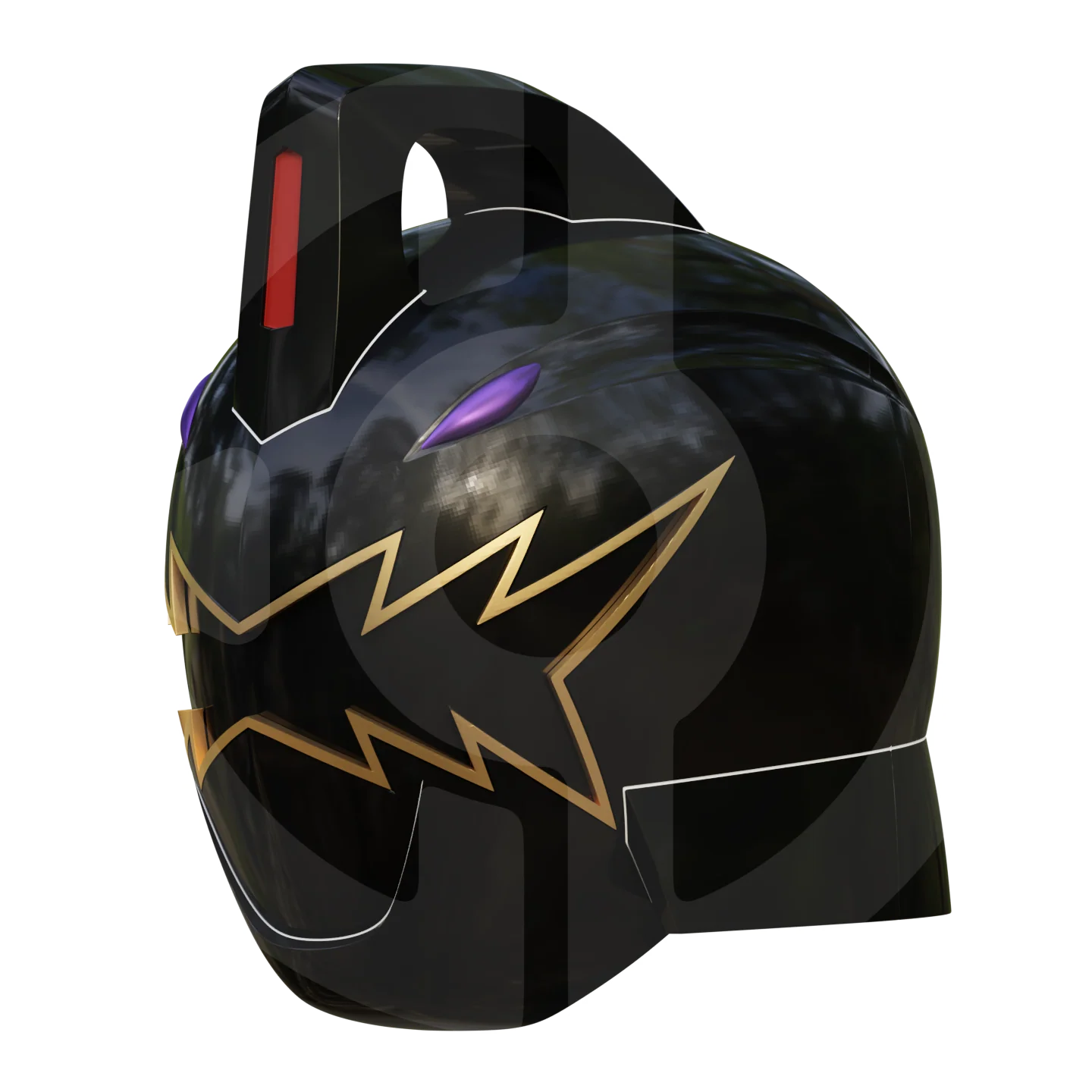 PRDT Black Ranger Helmet File - Image 3