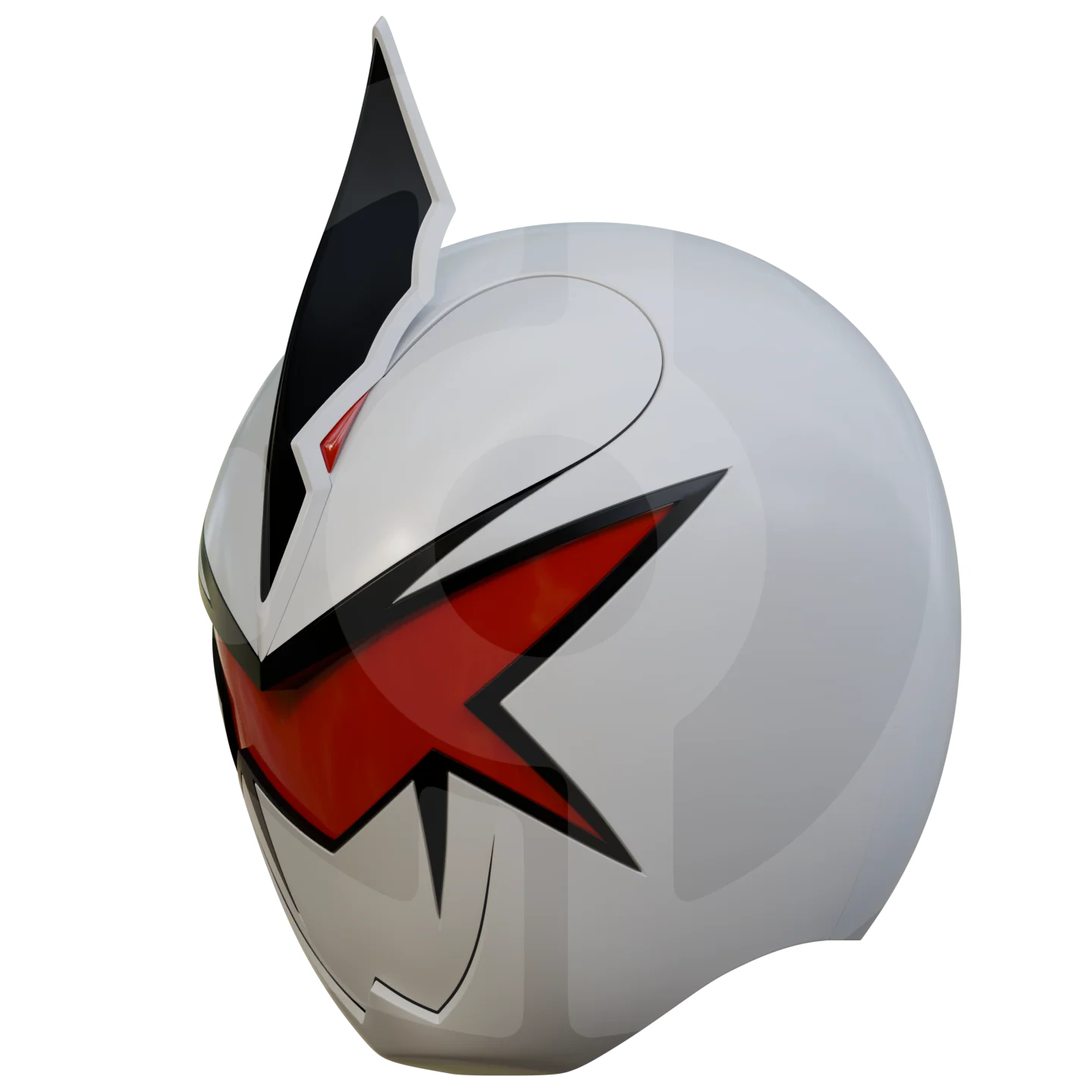 PRDT White Ranger Helmet File - Image 3