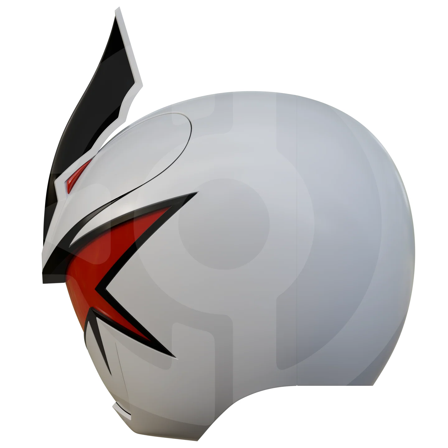 PRDT White Ranger Helmet File - Image 4