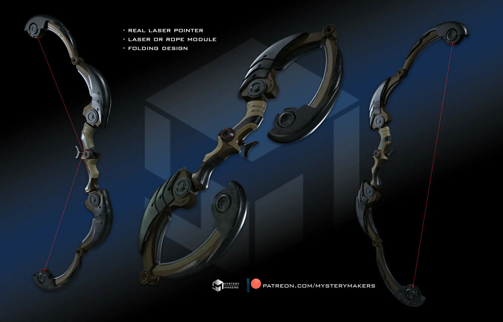 Predator Badlands folding bow with laser and rope modules - Image 3