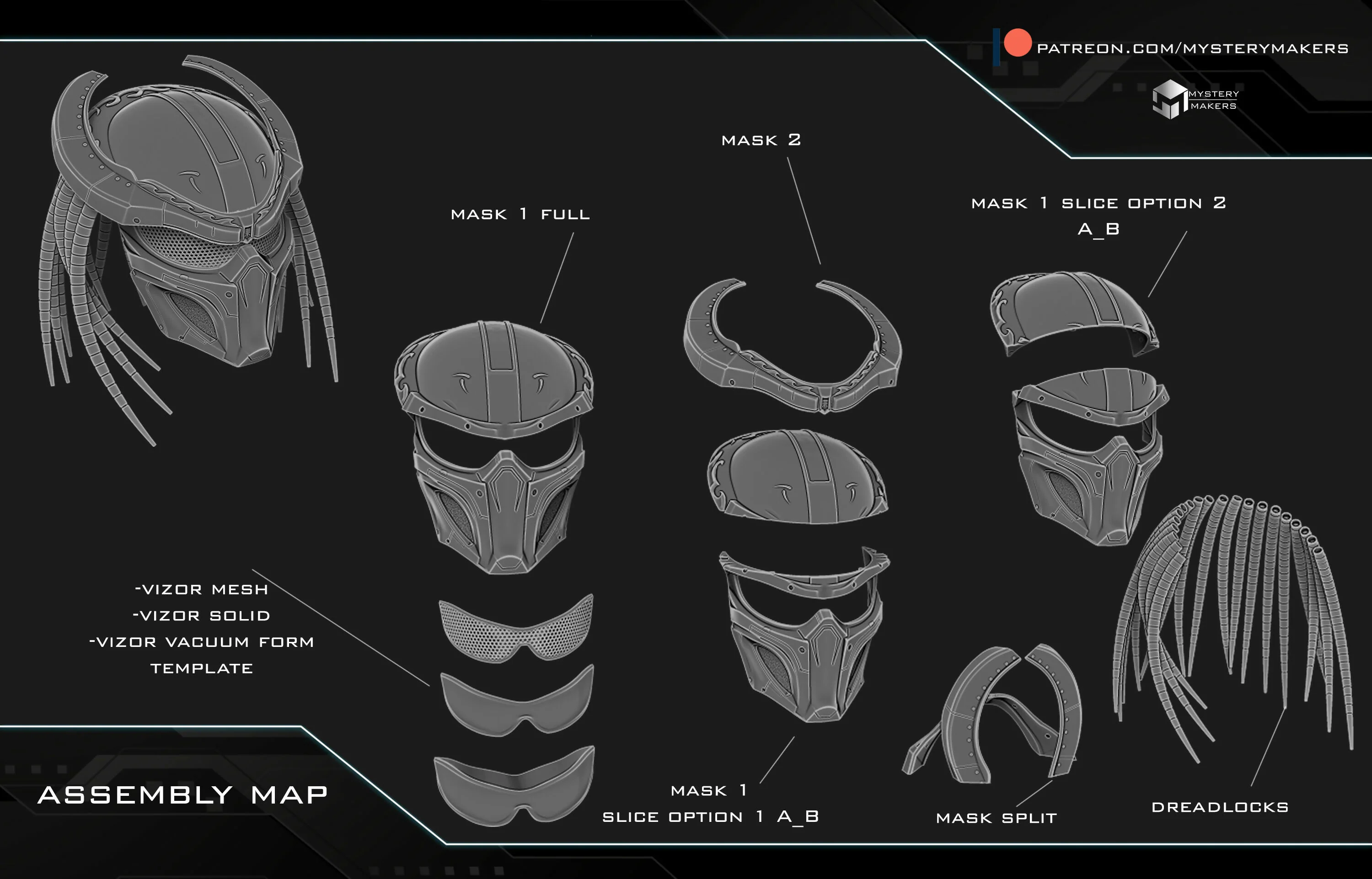 Predator Samurai era helmet - Image 4