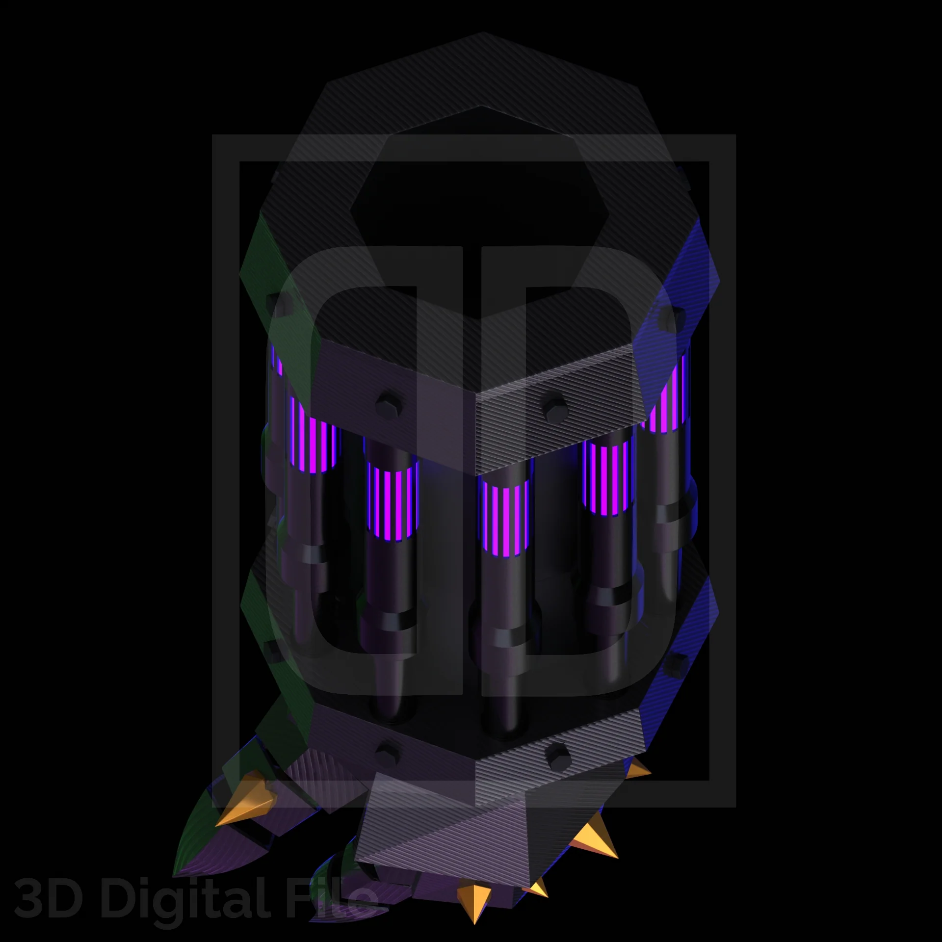 Prowling Criminal Gauntlet ITSV - 3D Model - Image 10
