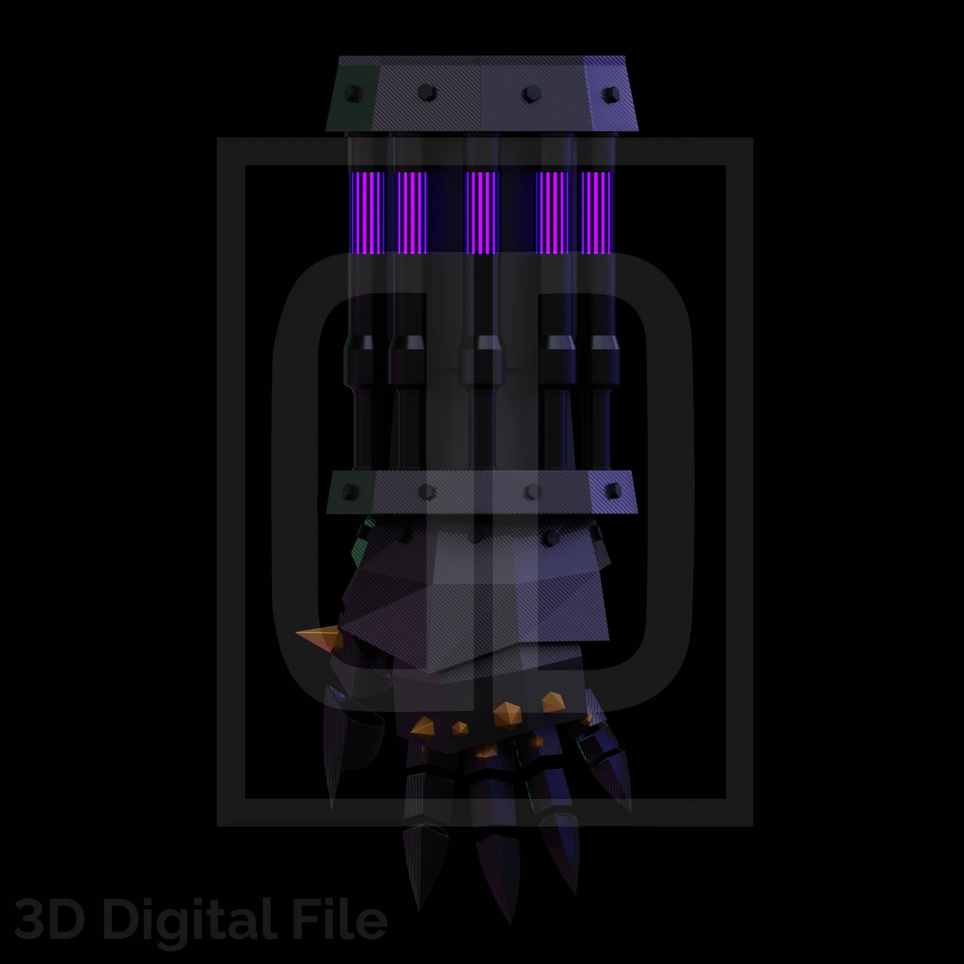 Prowling Criminal Gauntlet ITSV - 3D Model - Image 3