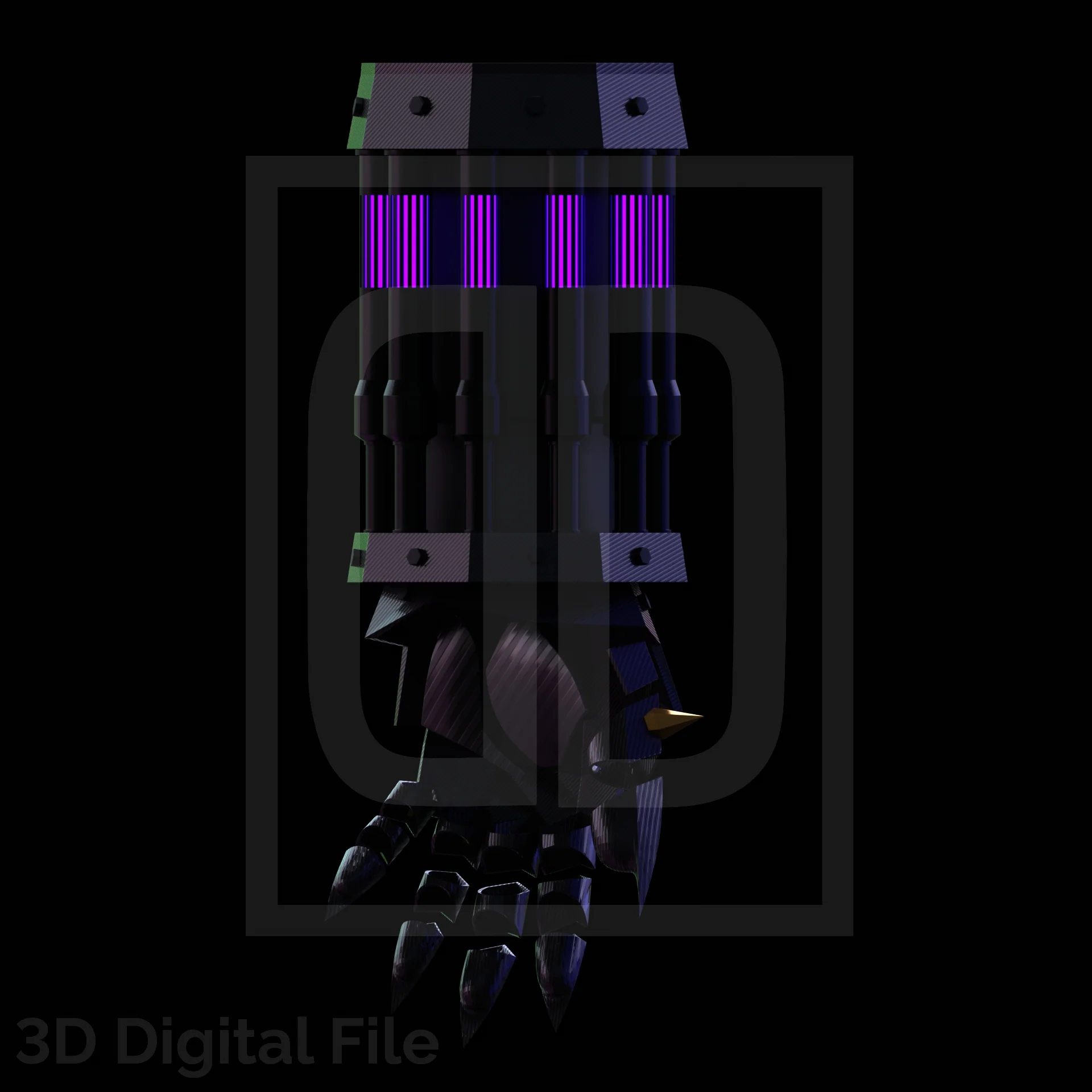 Prowling Criminal Gauntlet ITSV - 3D Model - Image 6