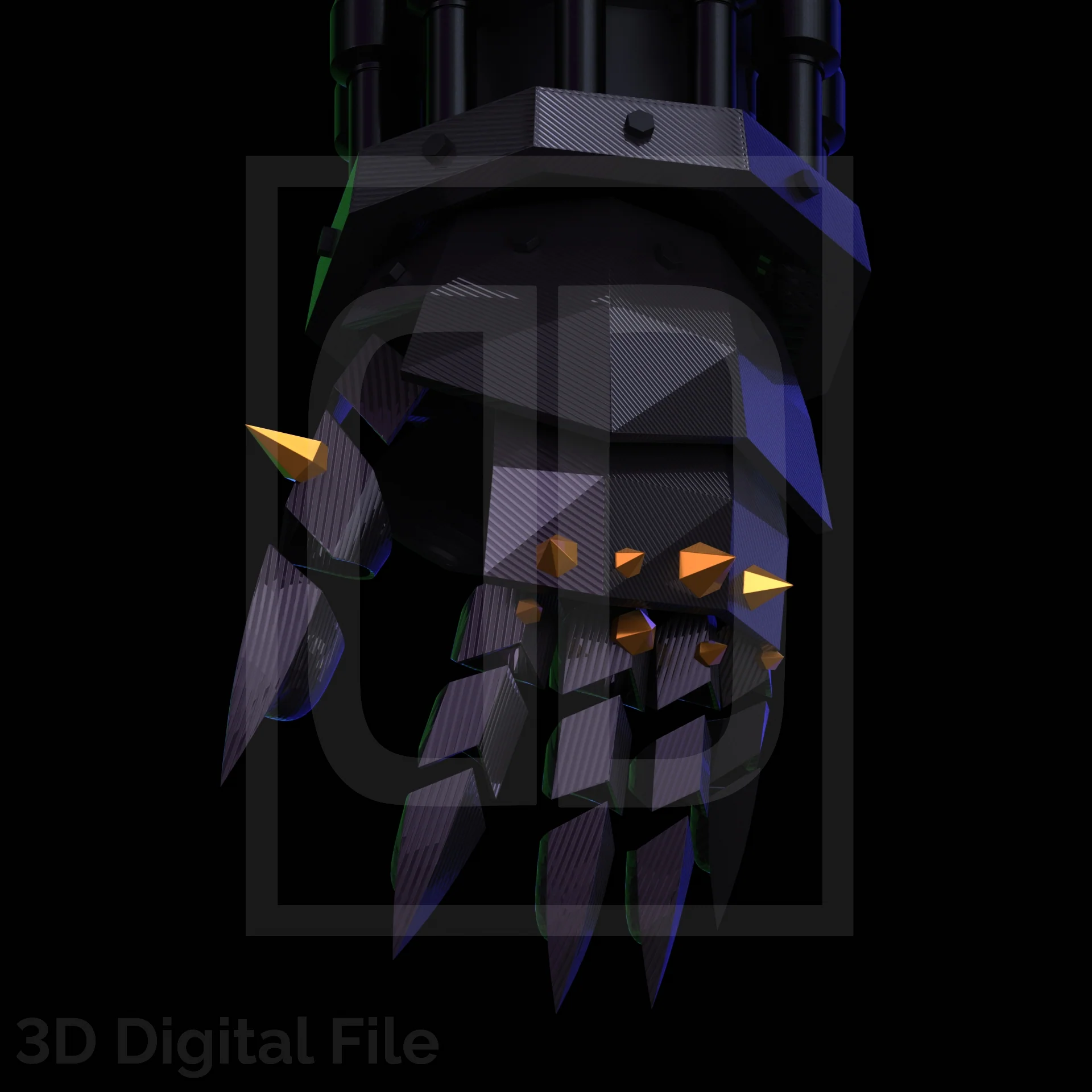 Prowling Criminal Gauntlet ITSV - 3D Model - Image 8