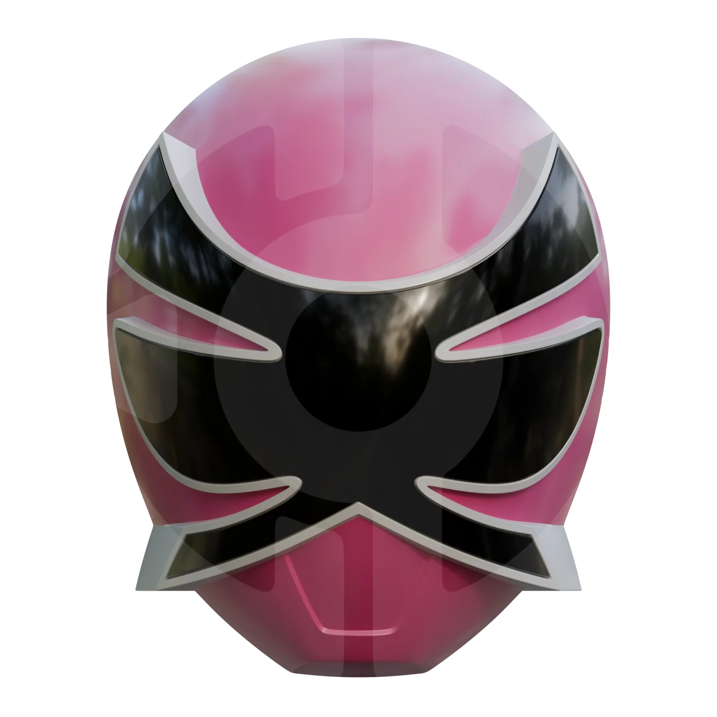 PRS Pink Ranger Helmet File - Image 3