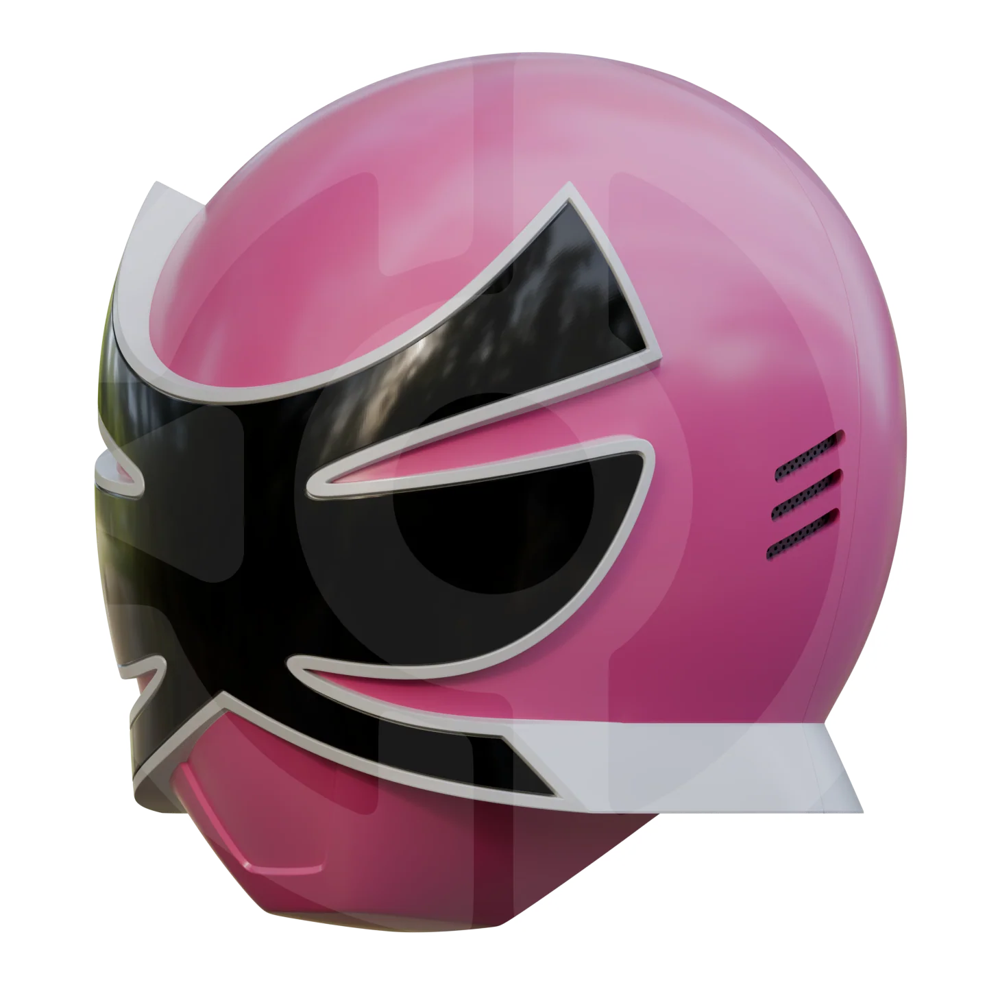 PRS Pink Ranger Helmet File - Image 4