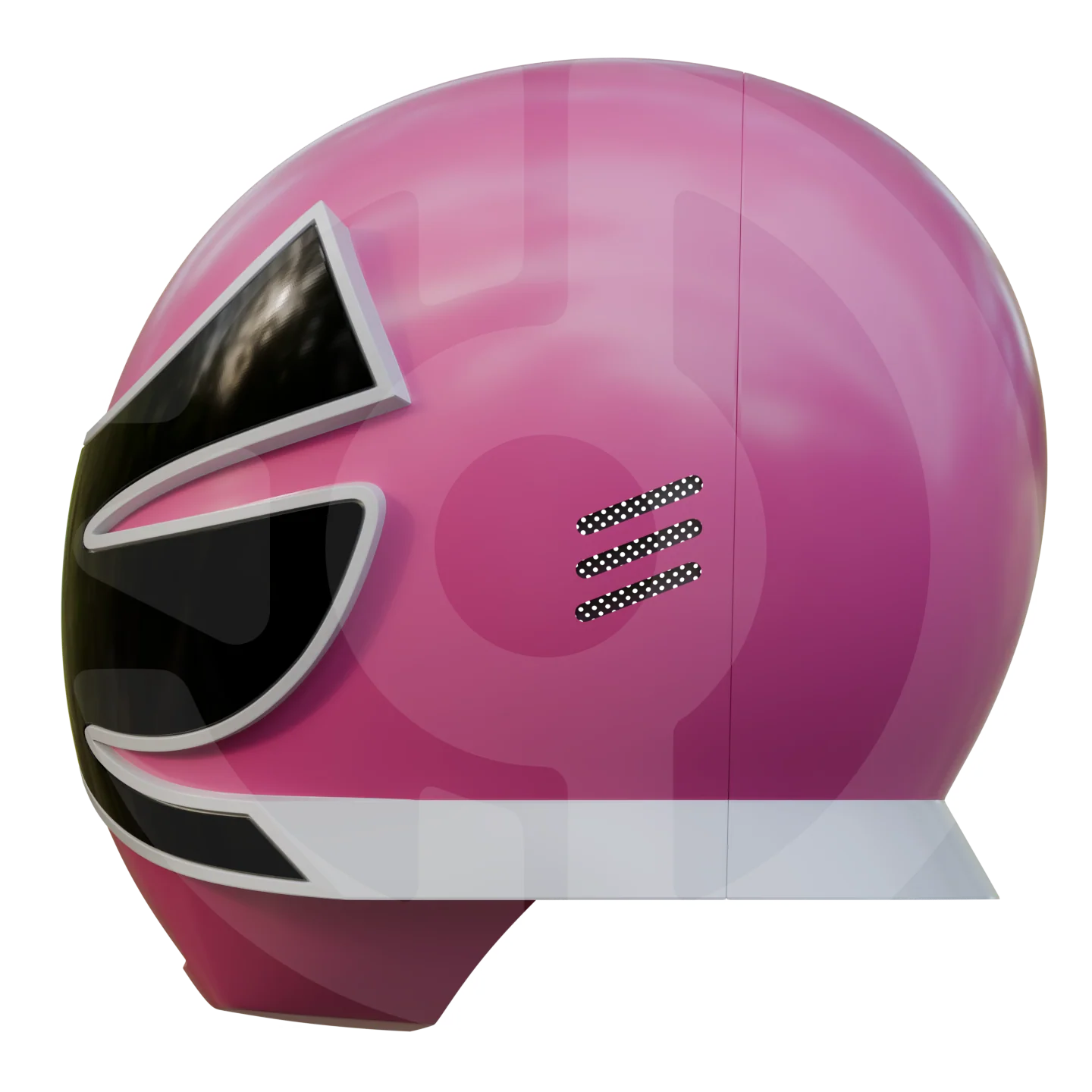 PRS Pink Ranger Helmet File - Image 5