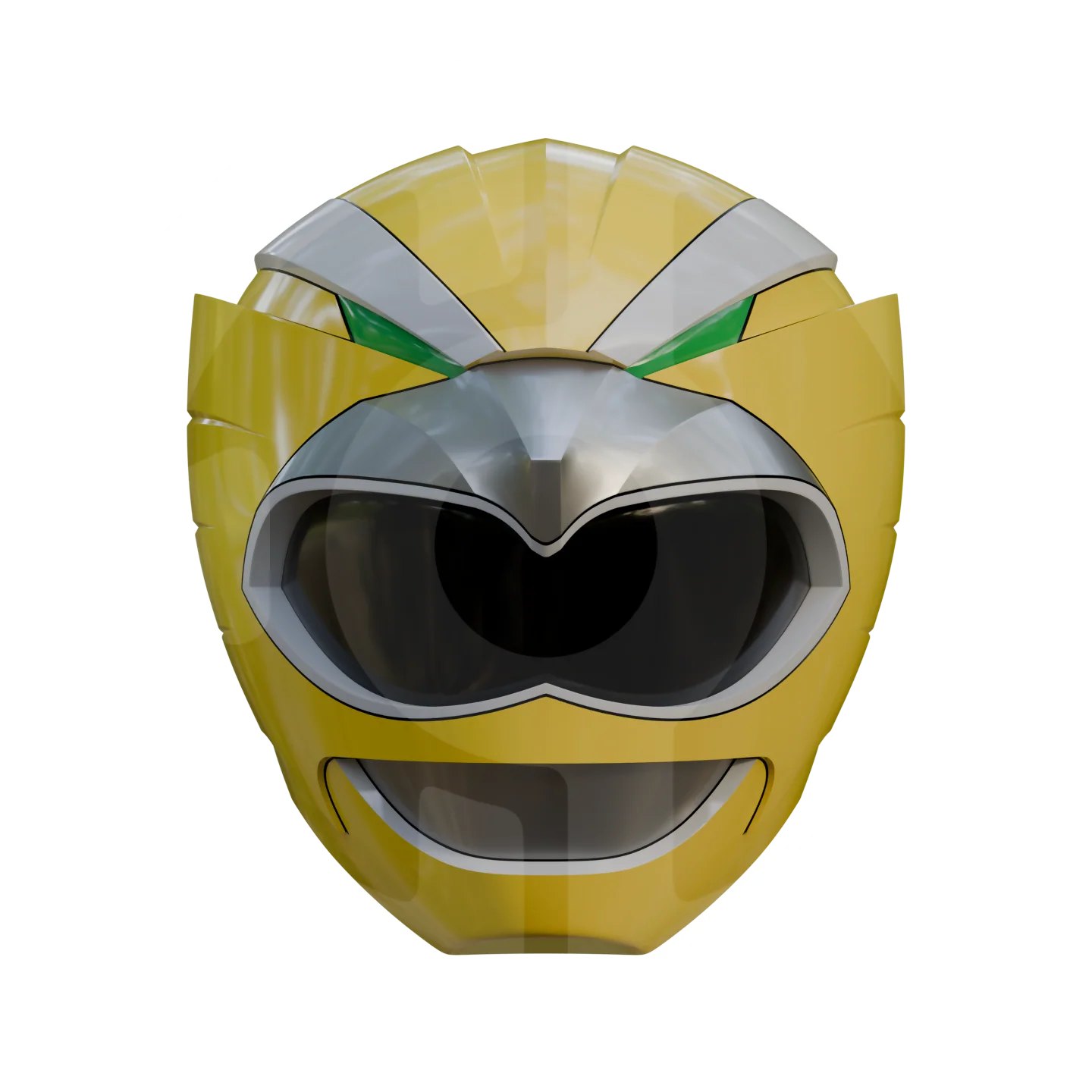 PRWF Yellow Ranger Helmet File