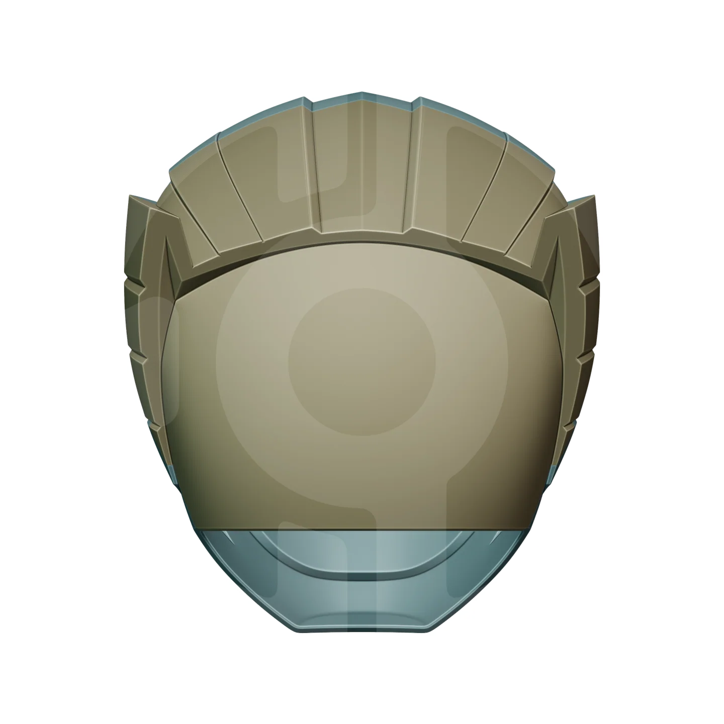 PRWF Yellow Ranger Helmet File - Image 9
