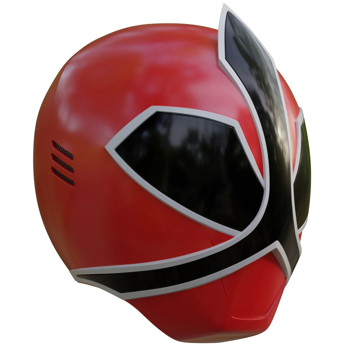 Red Samurai Power Ranger [3D Print Model] - Image 4