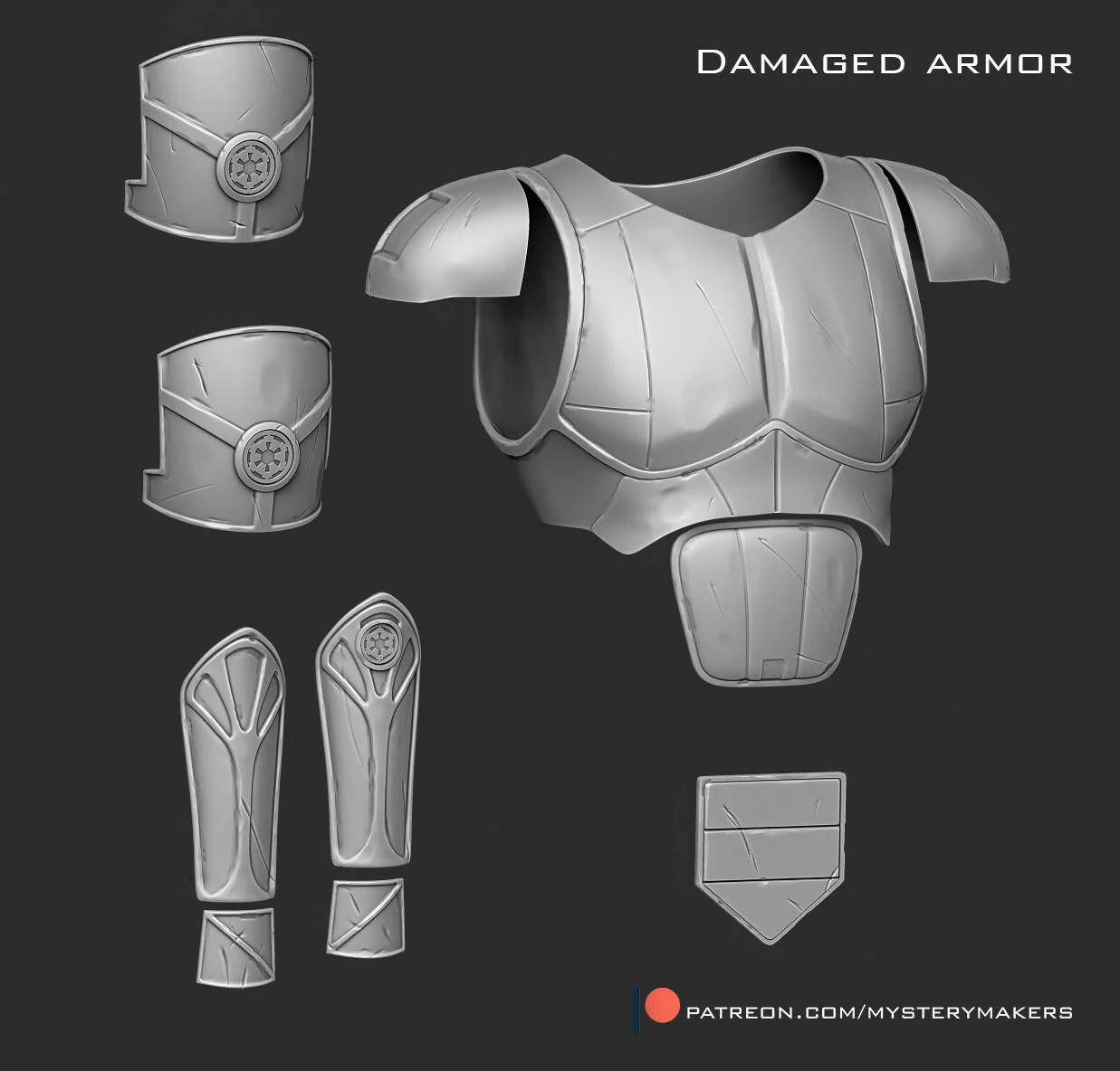 Red space knight armor - Image 3