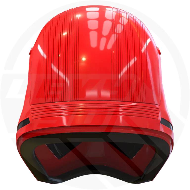Red Trooper Helmet - Image 4